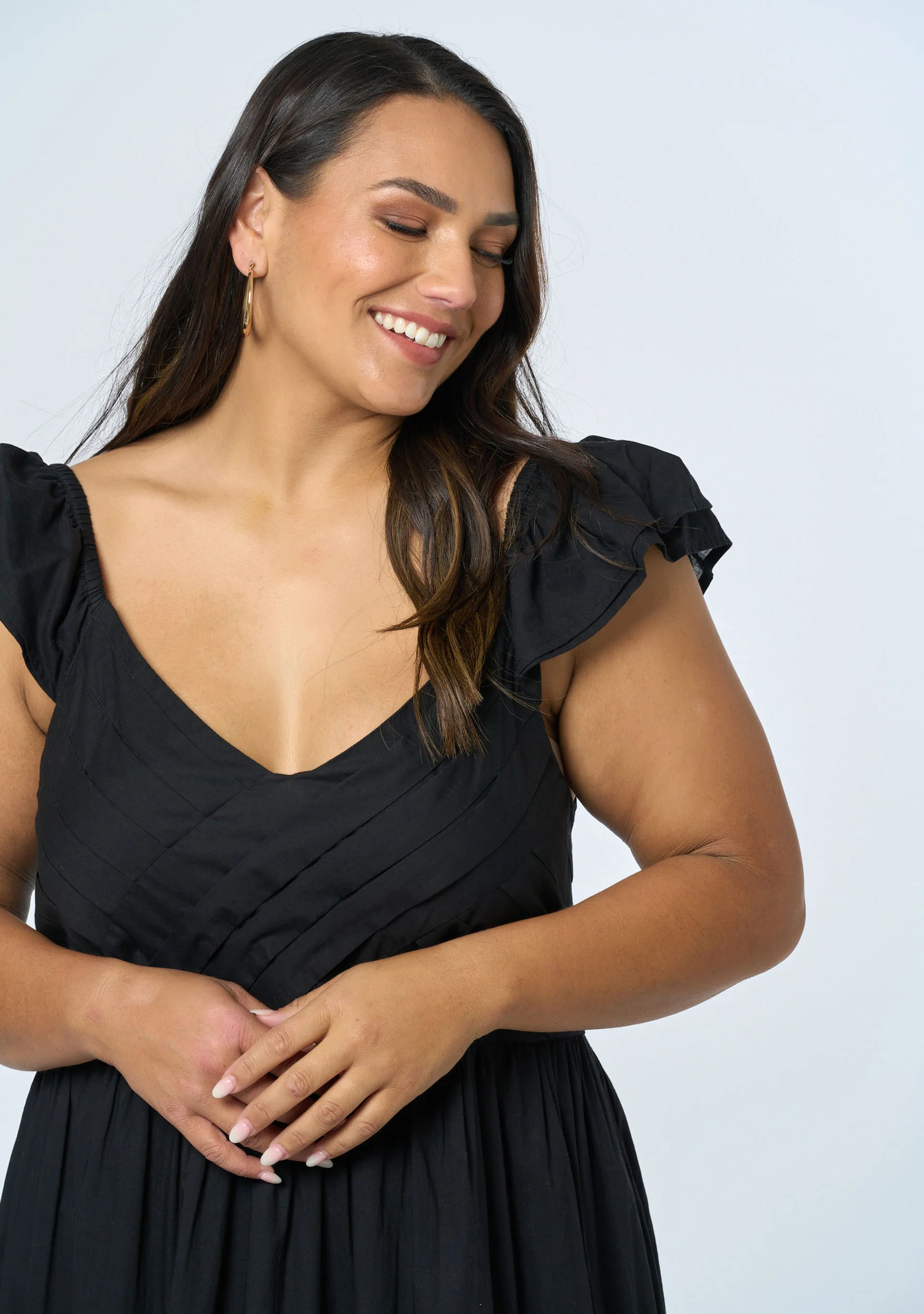 Georgie Broderie Maxi Dress - Image 2