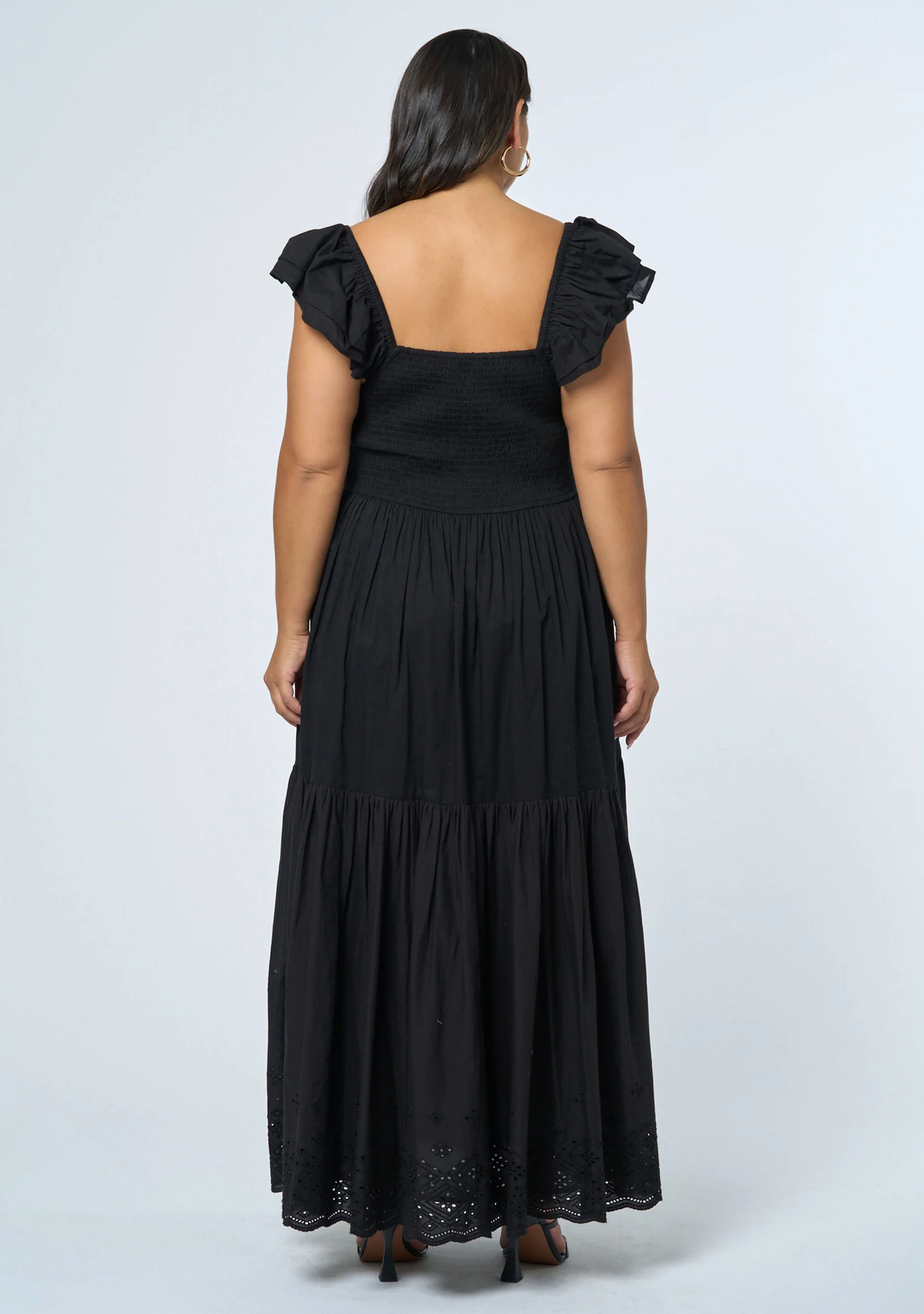 Georgie Broderie Maxi Dress - Image 7