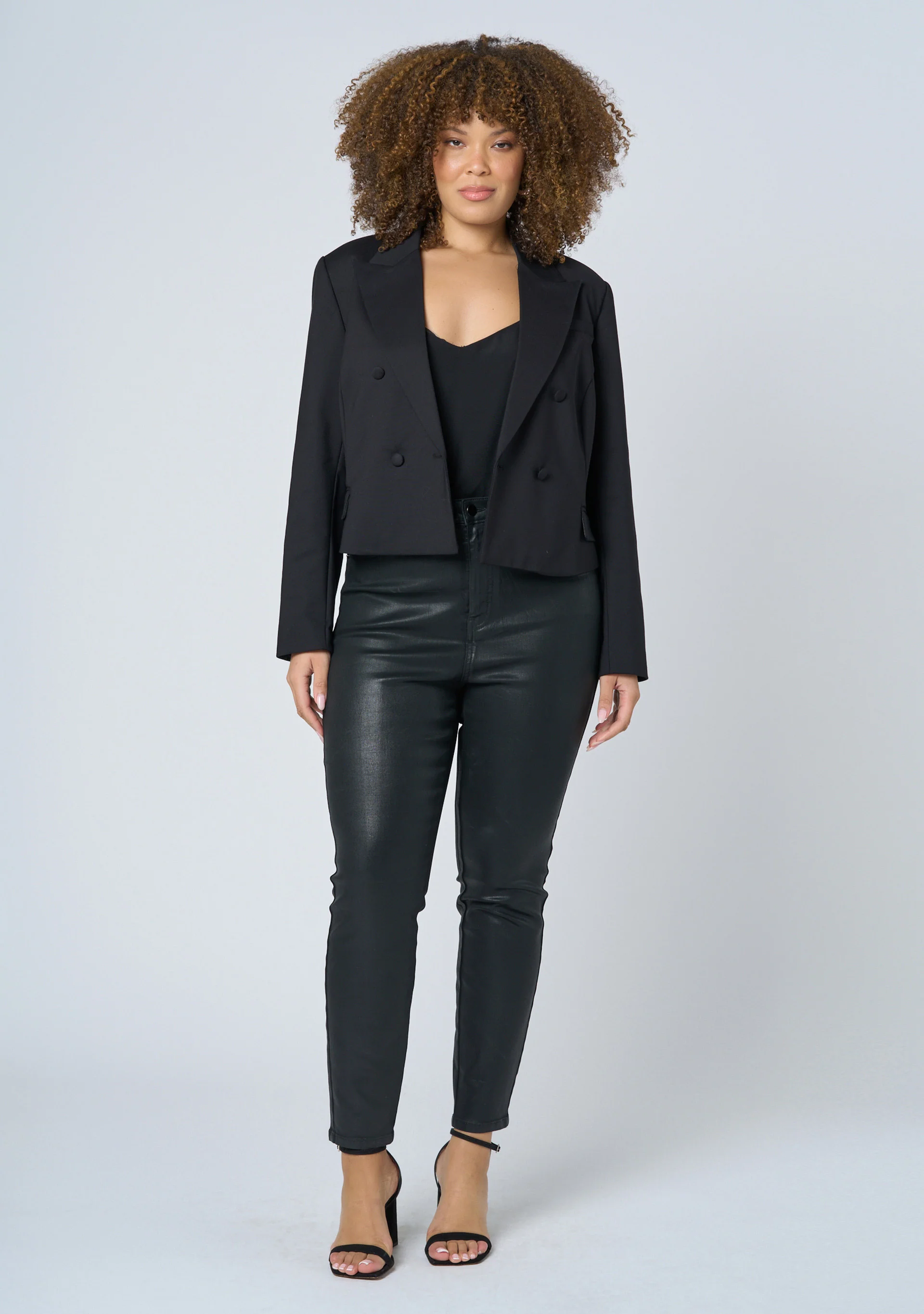 Gimme More Cropped Blazer - Image 5