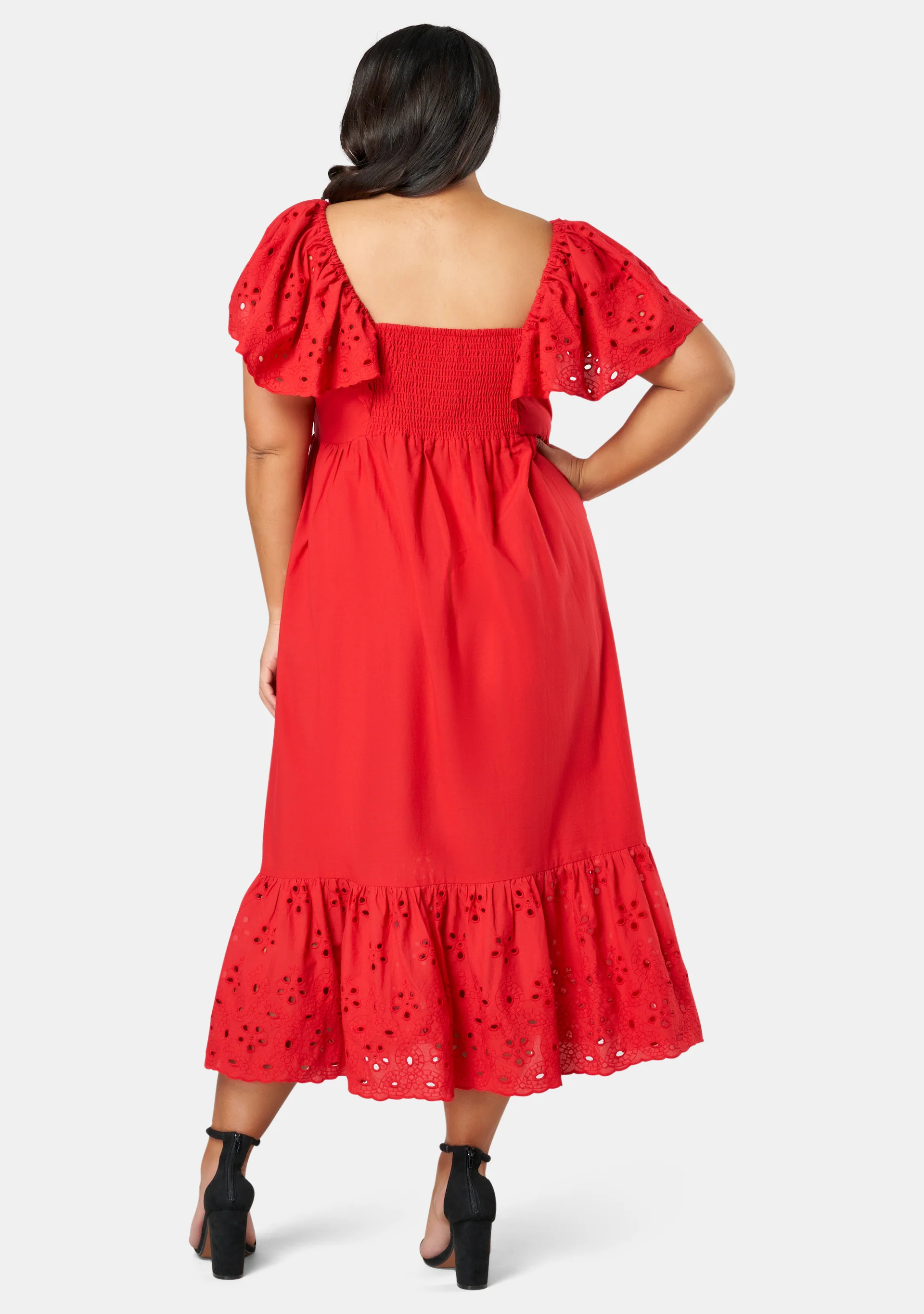 Girlz Broderie Maxi Dress - Image 6