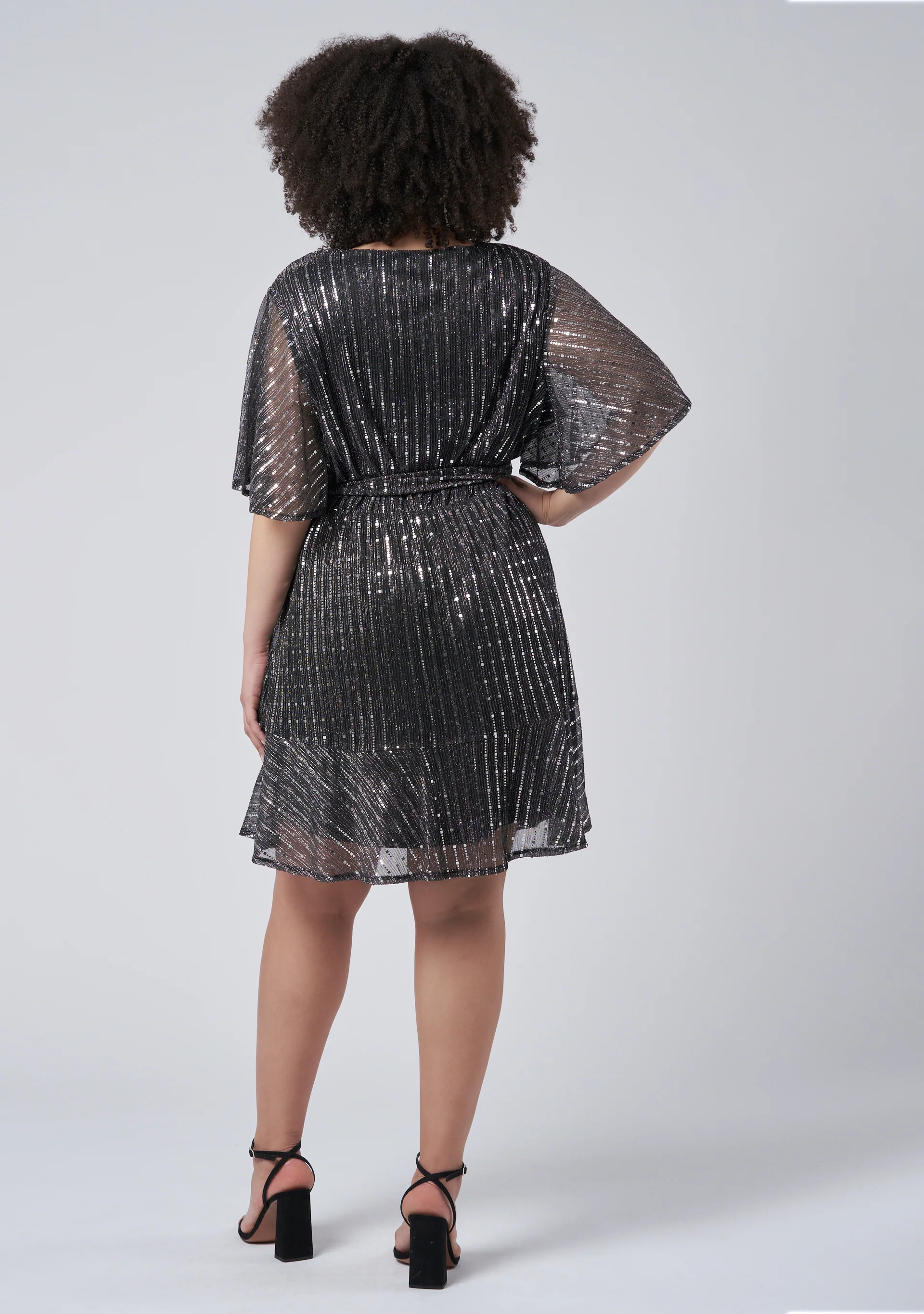 Glow Frill Hem Mini Dress - Image 5
