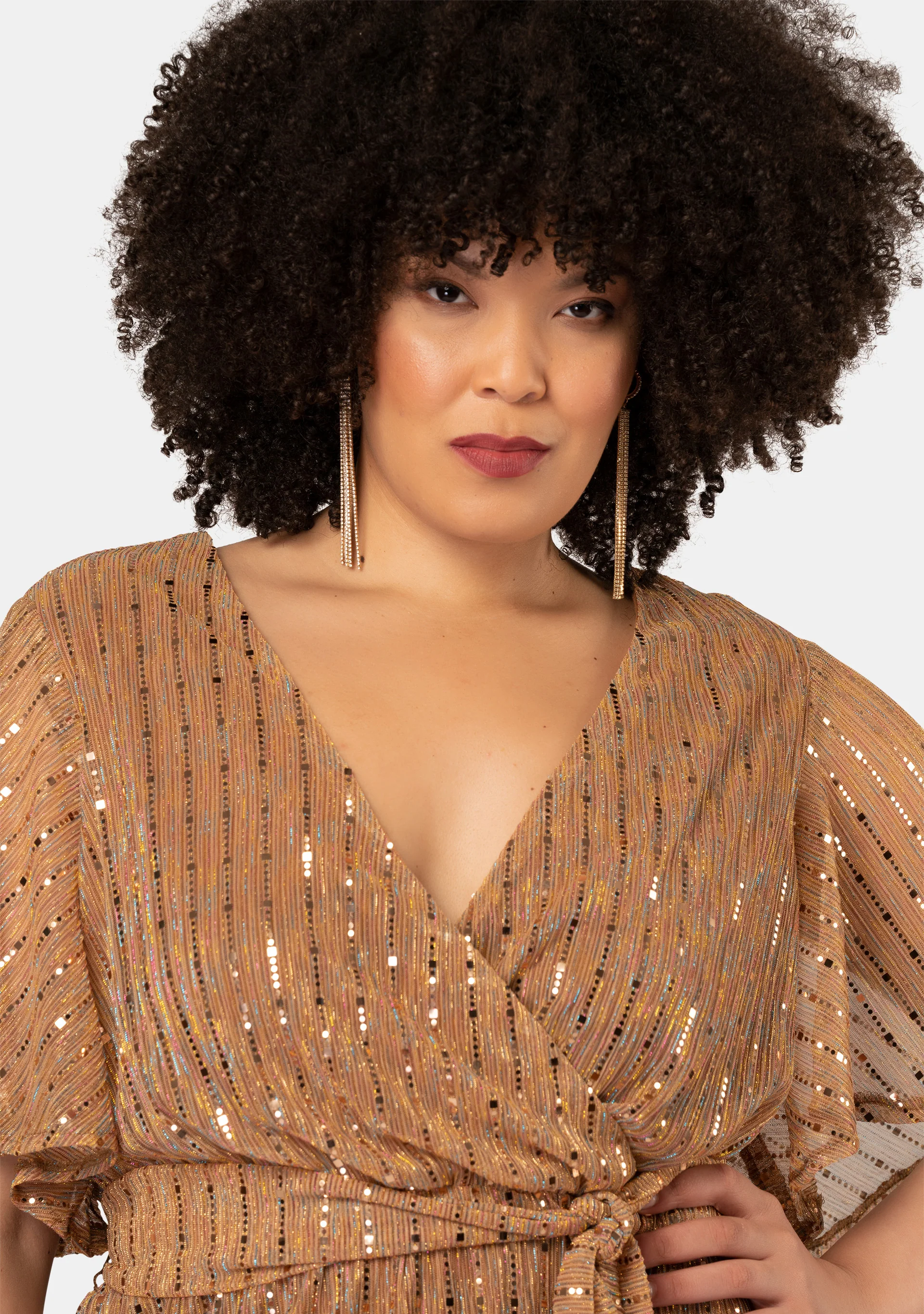 Glow Frill Hem Mini Dress - Image 6