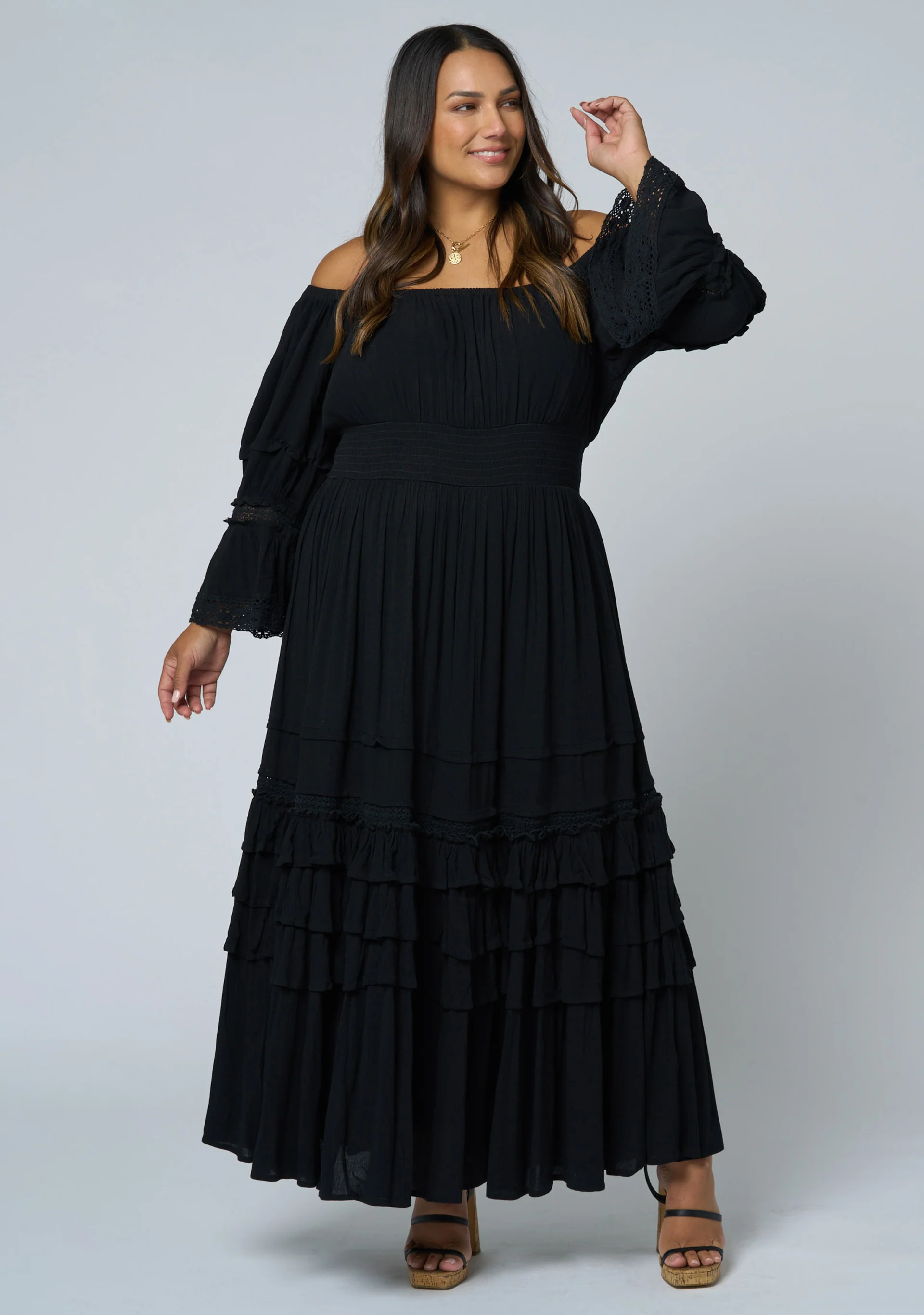 Grecian Goddess Maxi Dress