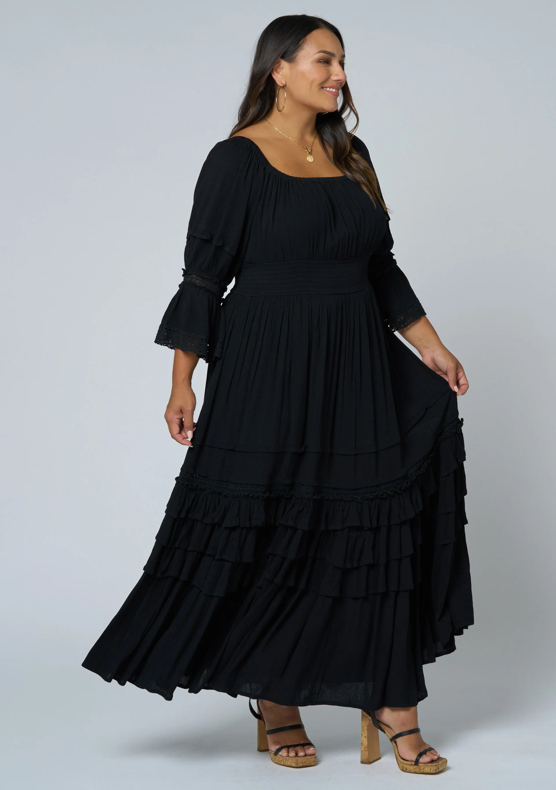 Grecian Goddess Maxi Dress - Image 2
