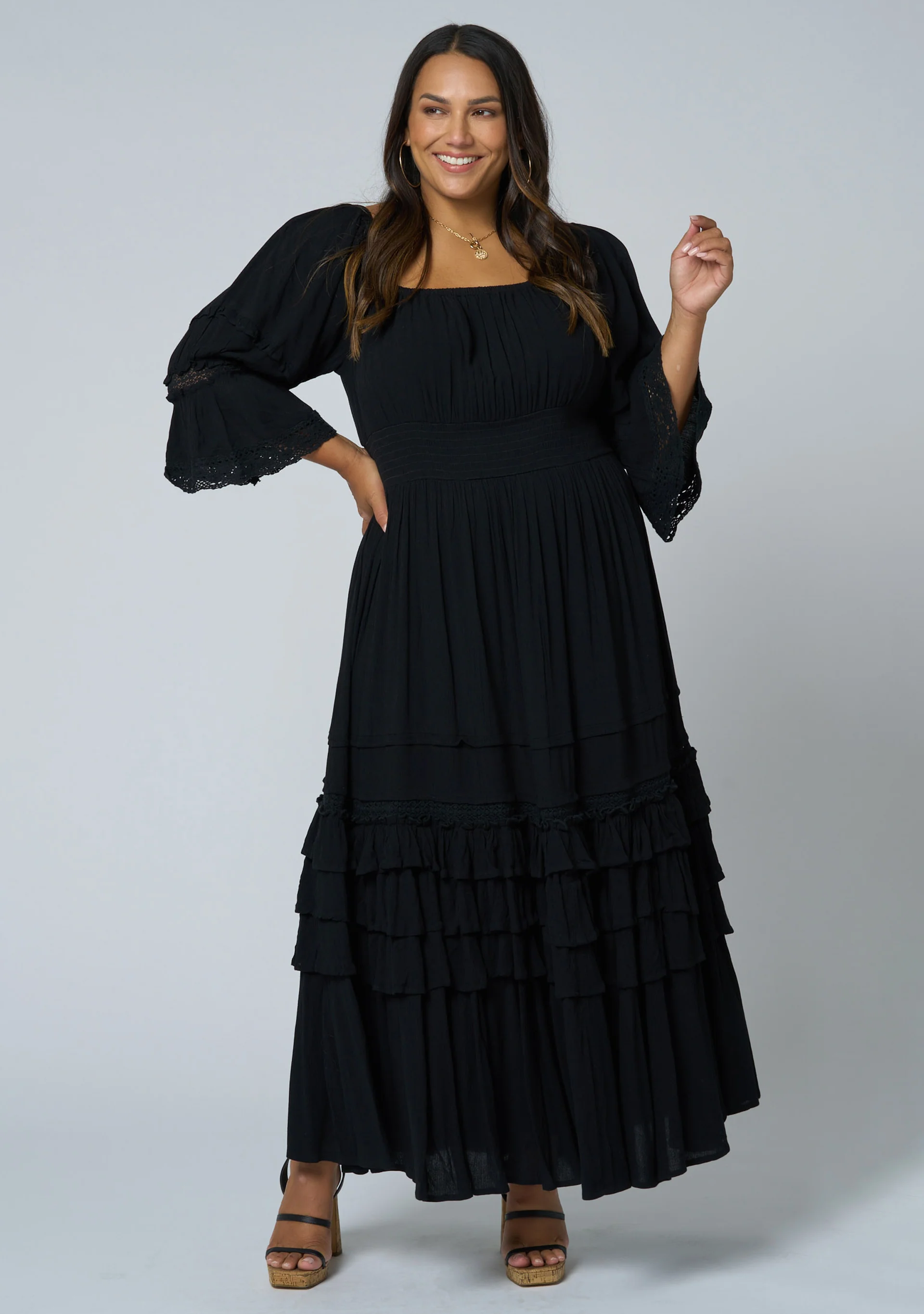 Grecian Goddess Maxi Dress - Image 4