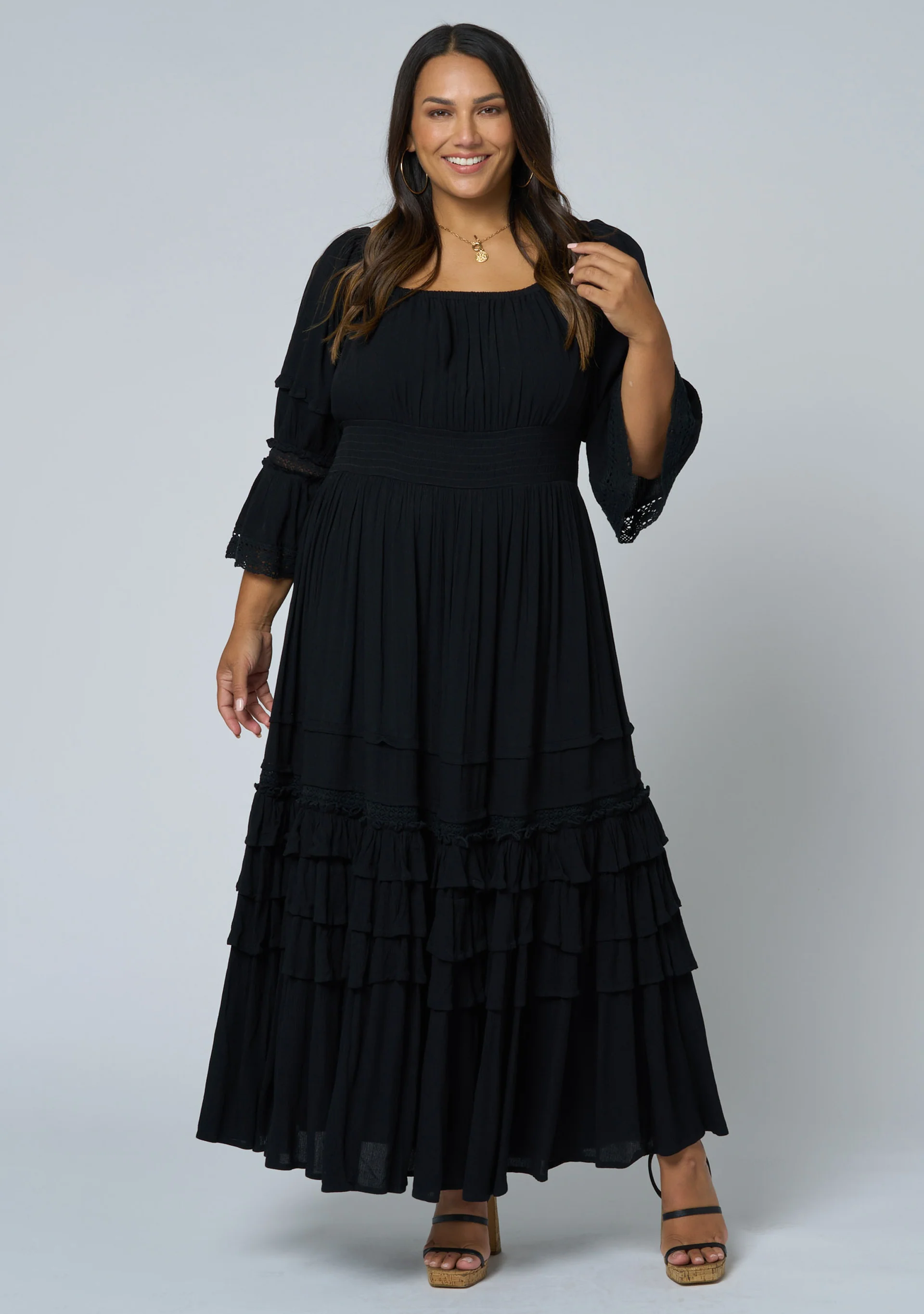 Grecian Goddess Maxi Dress - Image 5