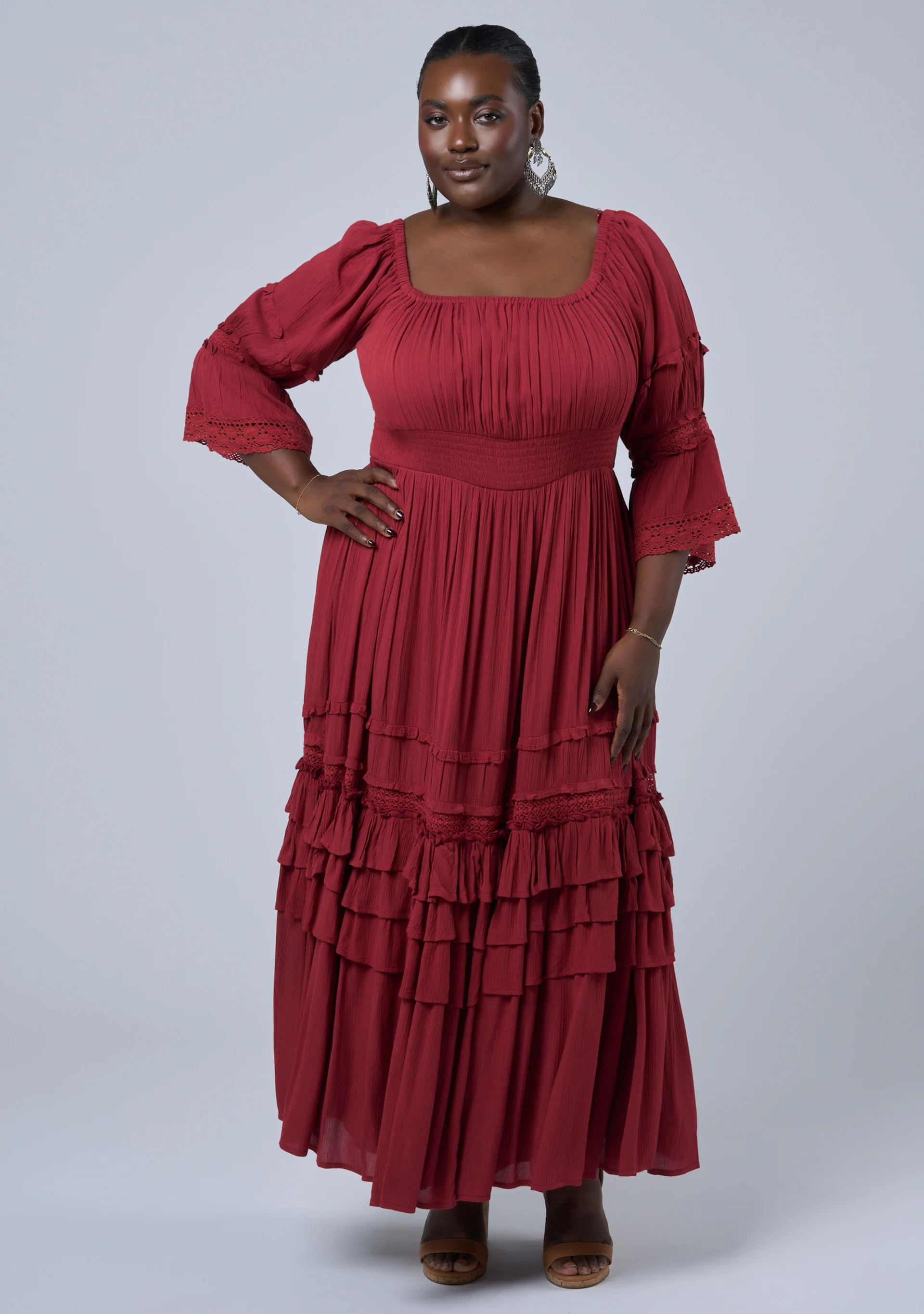 Grecian Goddess Maxi Dress - Image 2