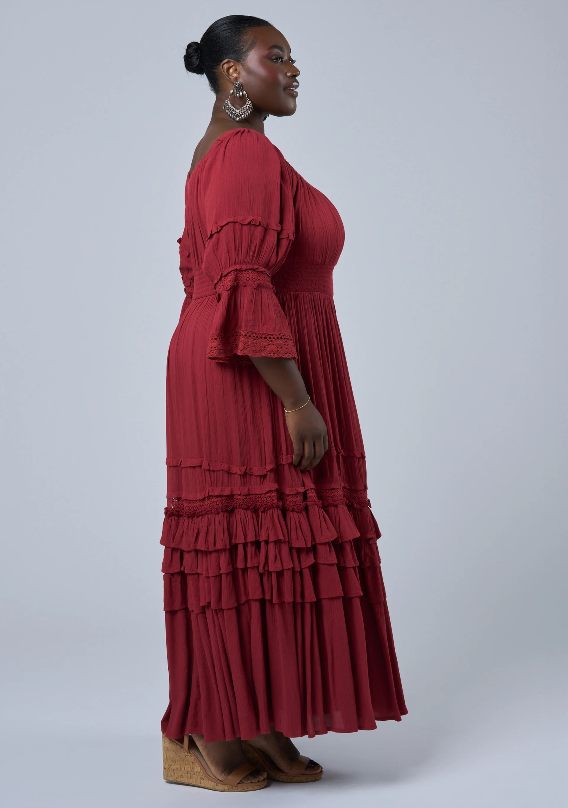 Grecian Goddess Maxi Dress - Image 4