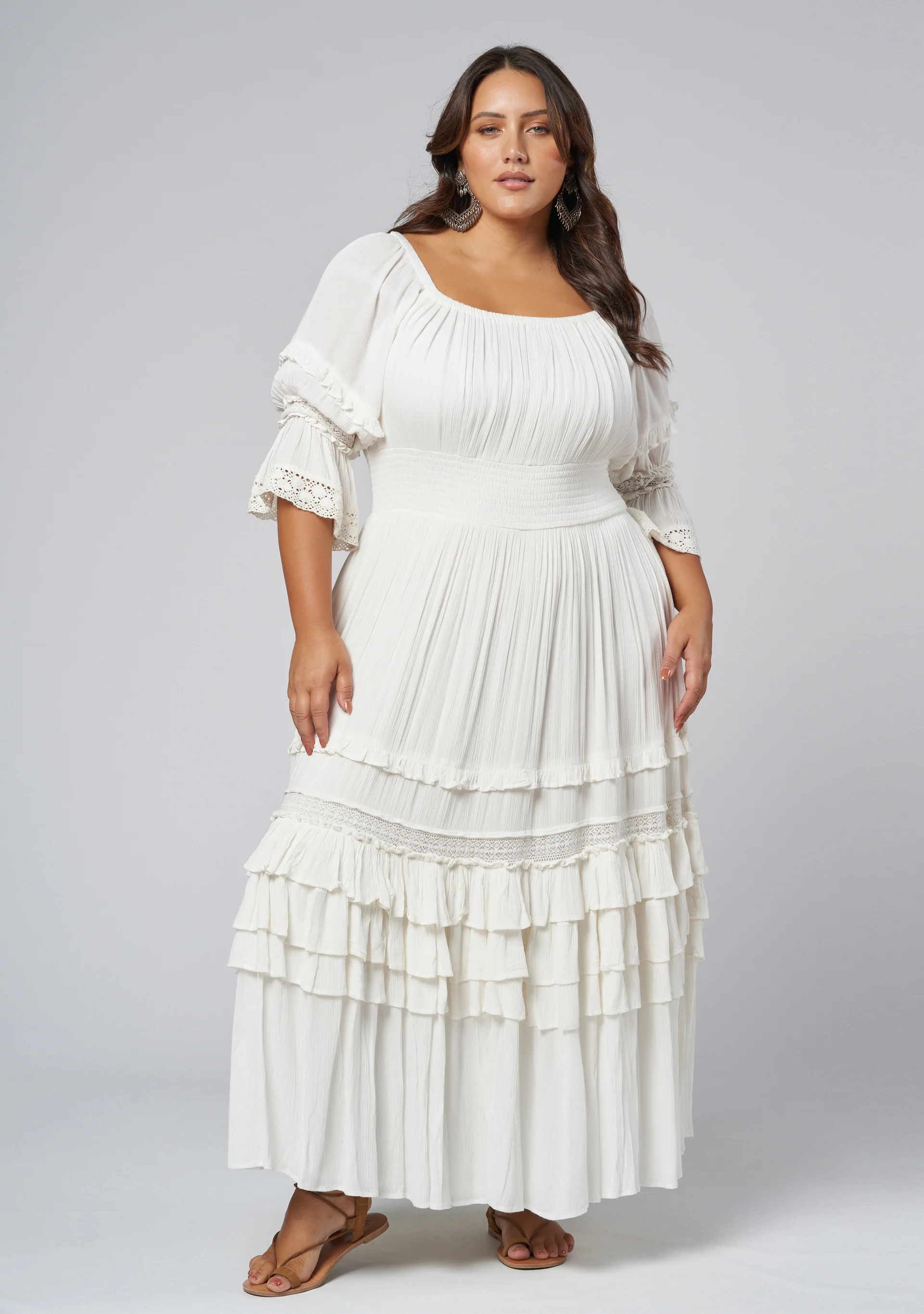 Grecian Goddess Maxi Dress - Image 2
