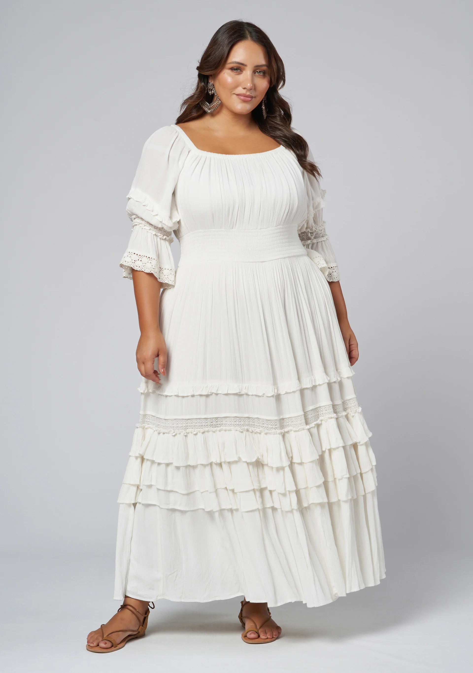 Grecian Goddess Maxi Dress - Image 3