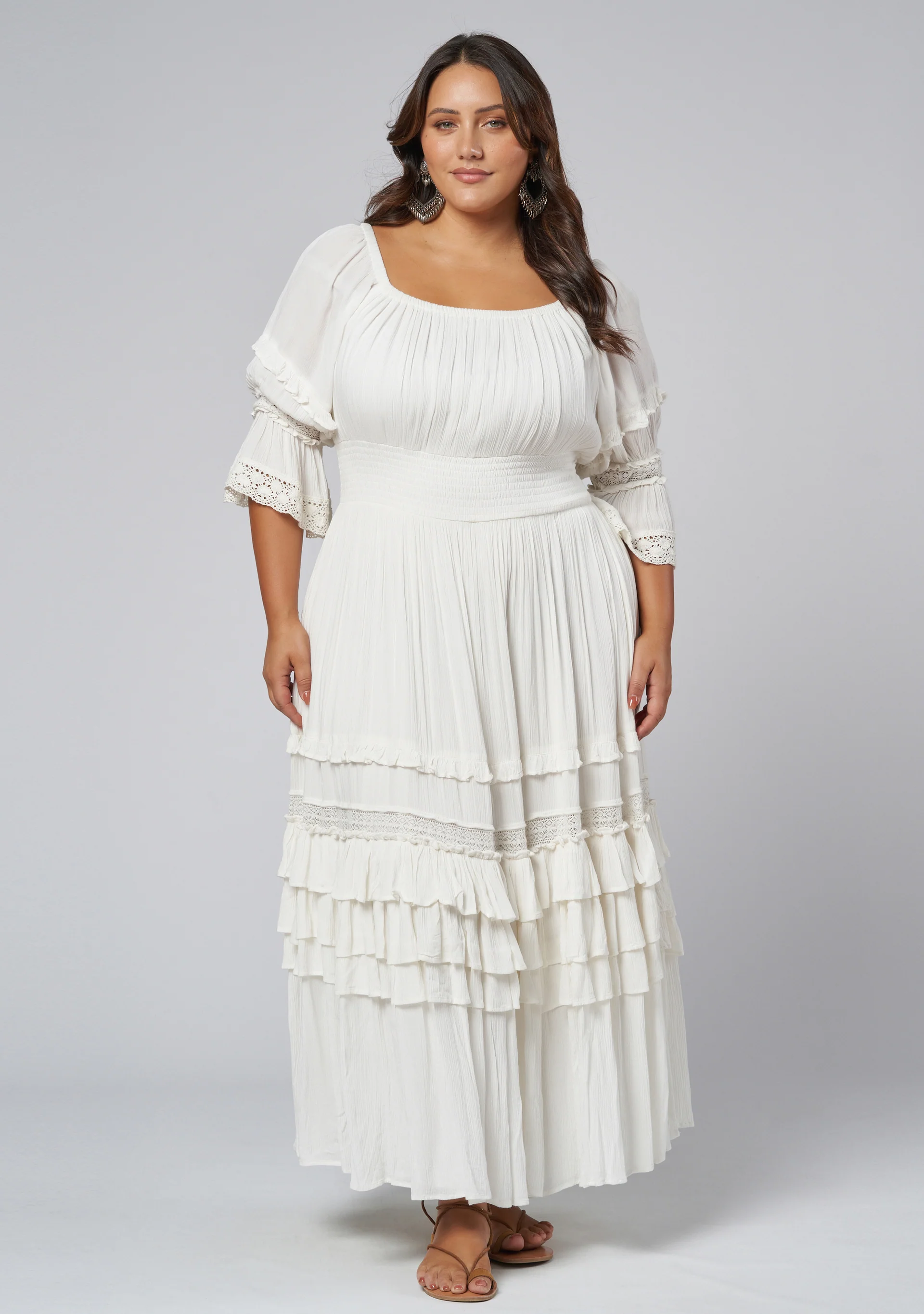 Grecian Goddess Maxi Dress - Image 4