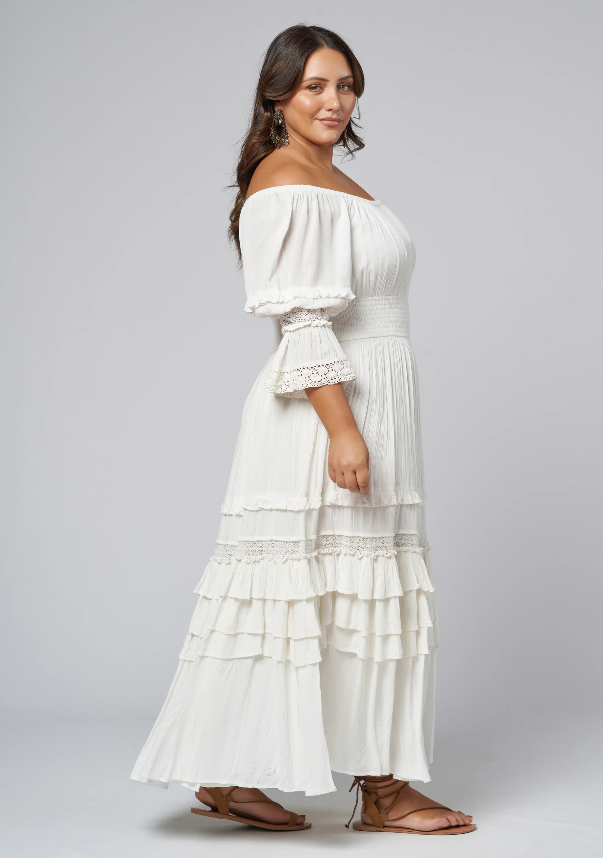 Grecian Goddess Maxi Dress - Image 5