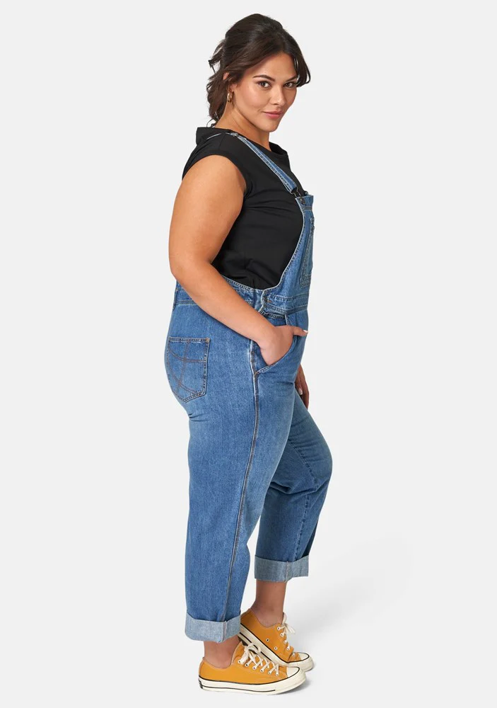 Hailey Denim Overalls - Image 3