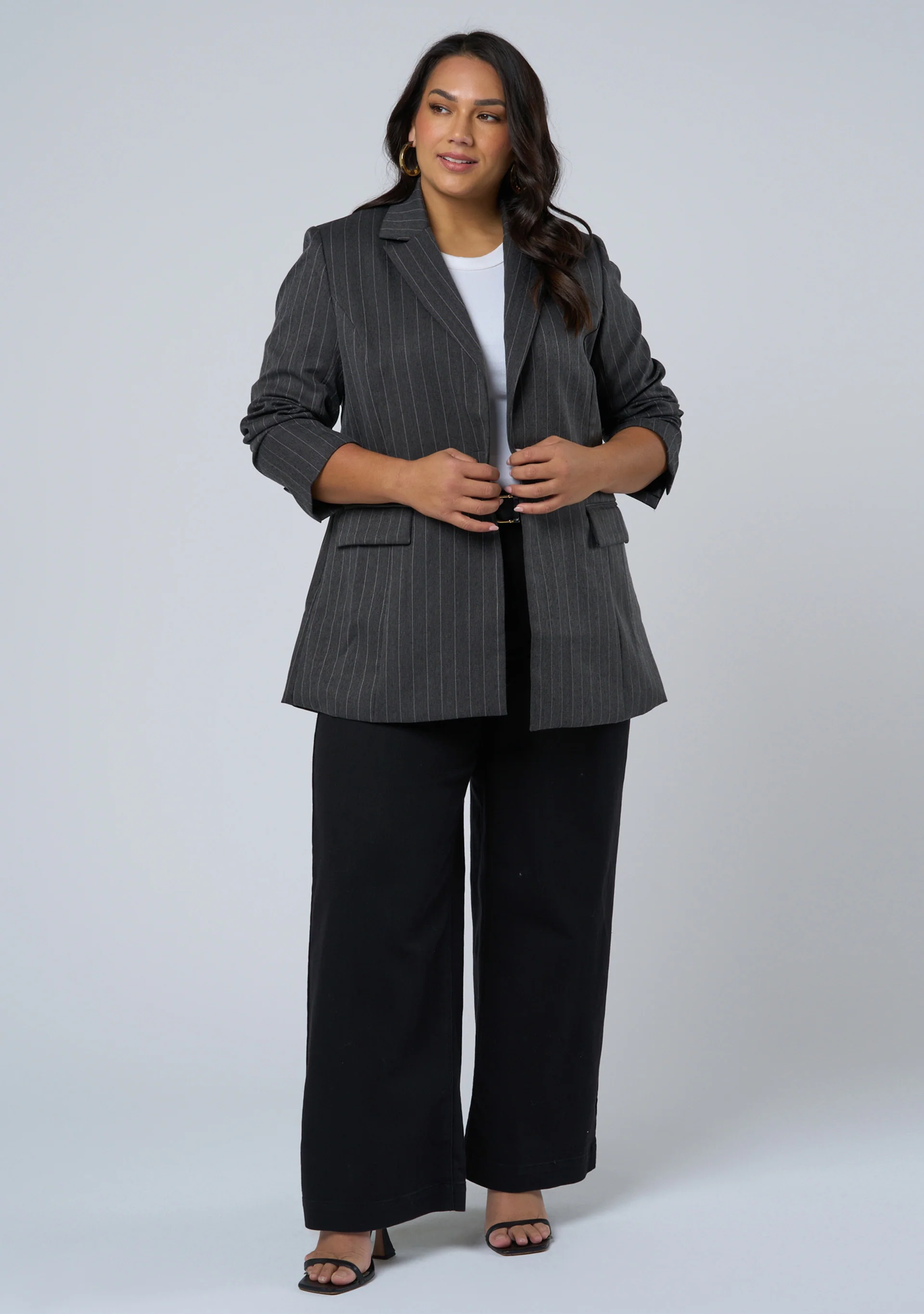 Hartley Pinstripe Blazer - Image 3