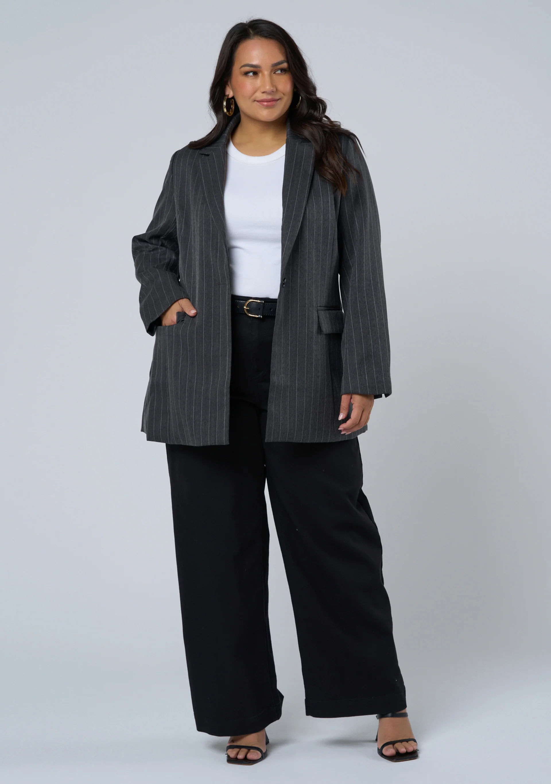 Hartley Pinstripe Blazer - Image 4