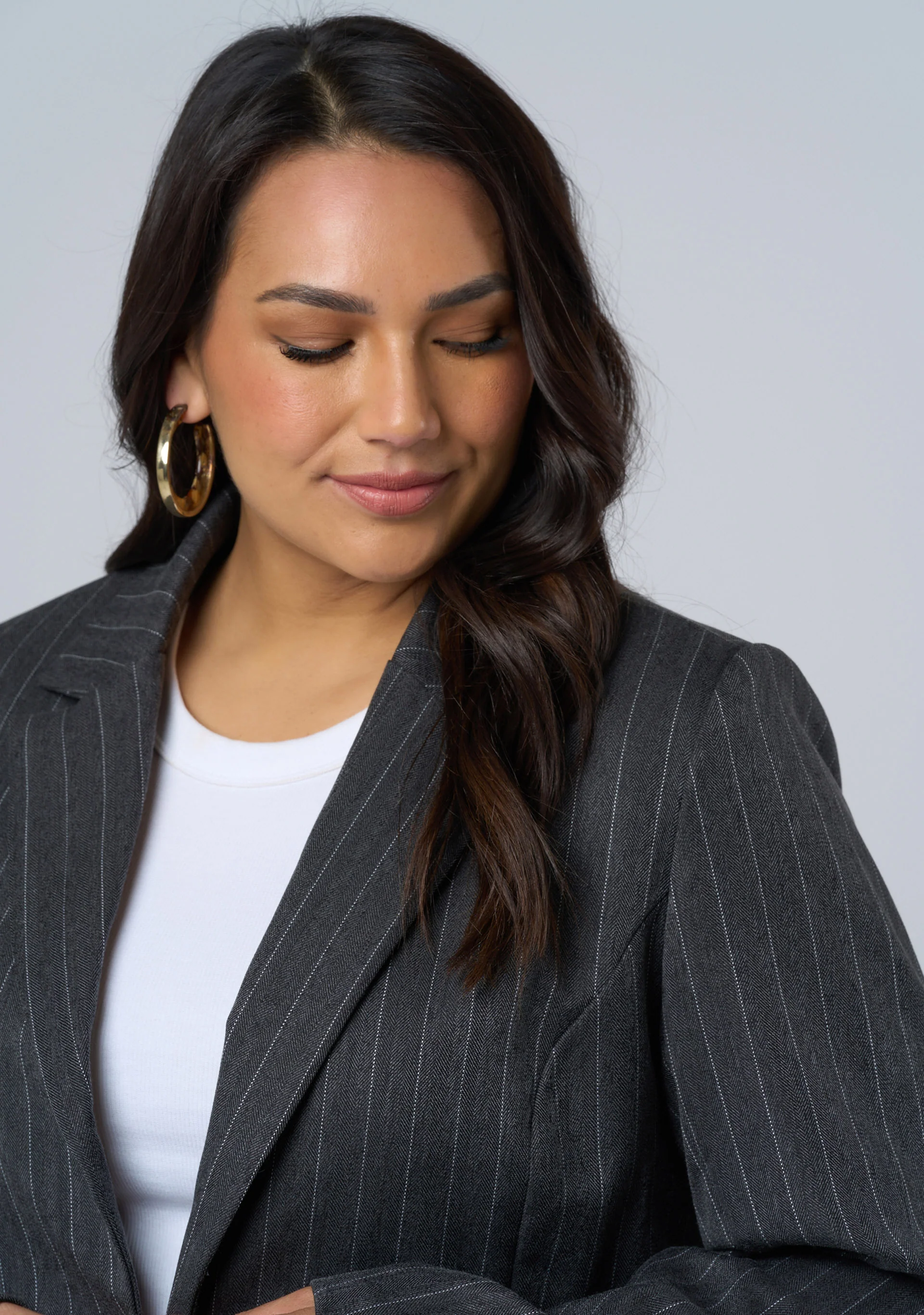 Hartley Pinstripe Blazer - Image 7