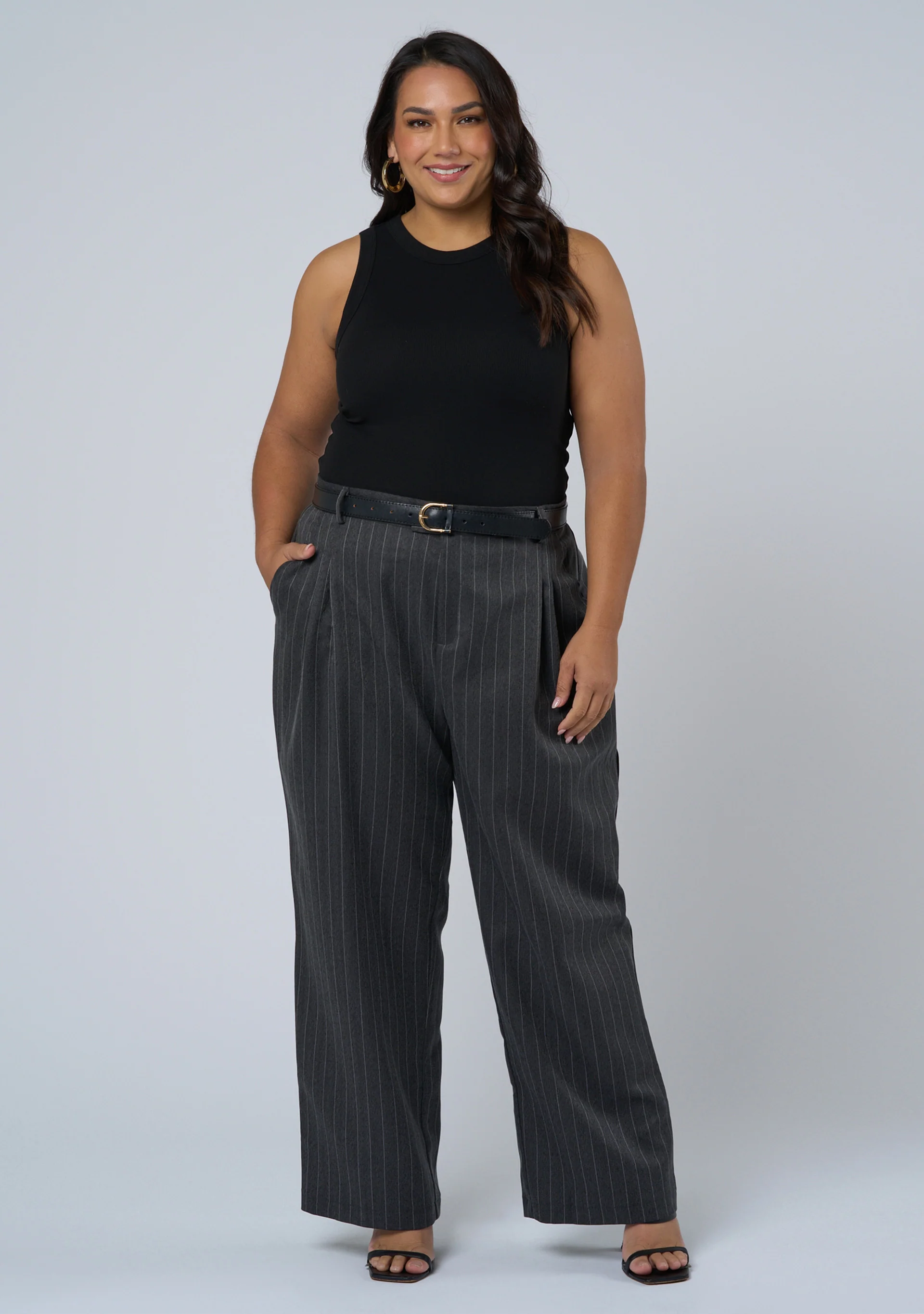 Hartley Pinstripe Pant - Image 2