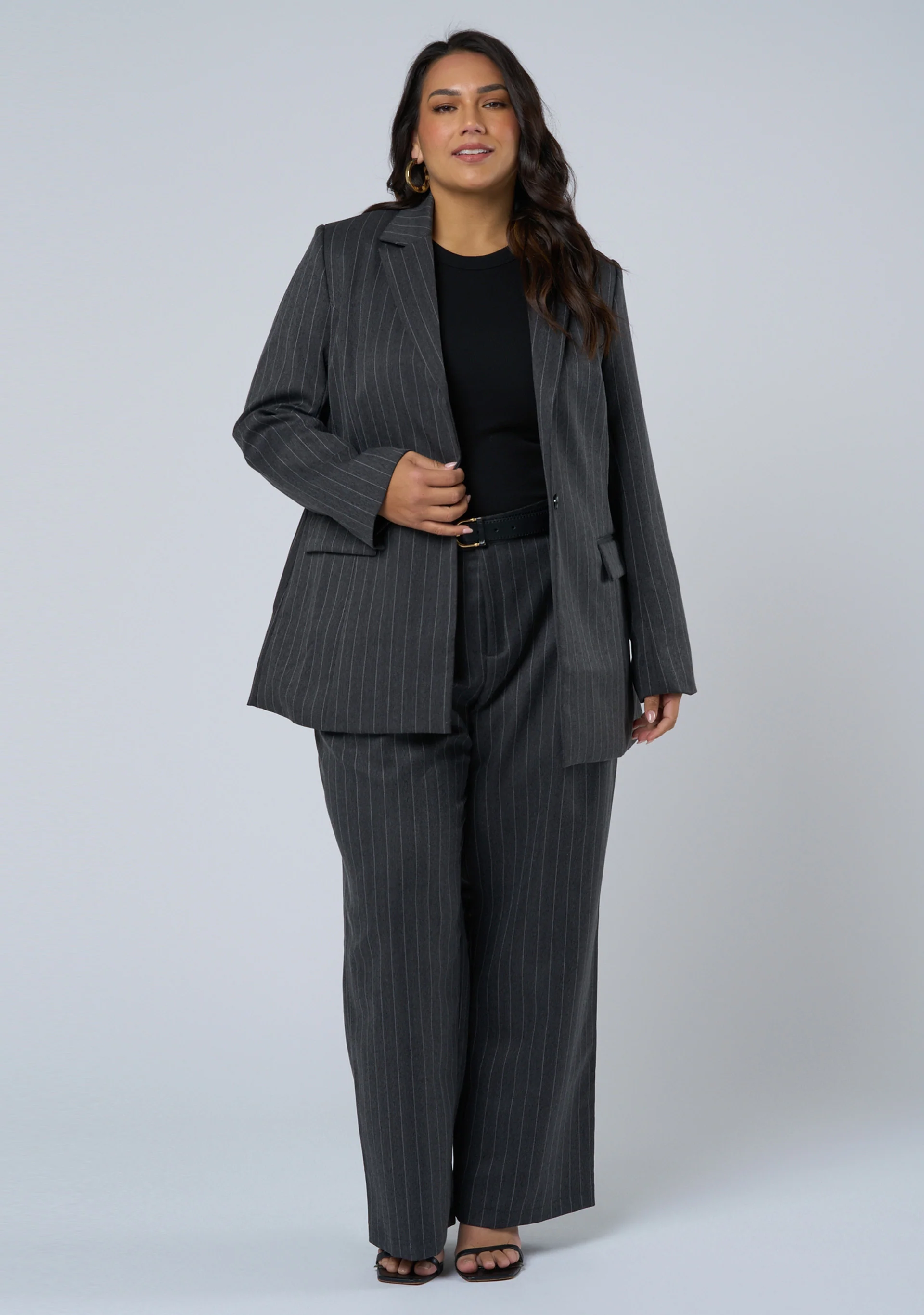 Hartley Pinstripe Pant - Image 3