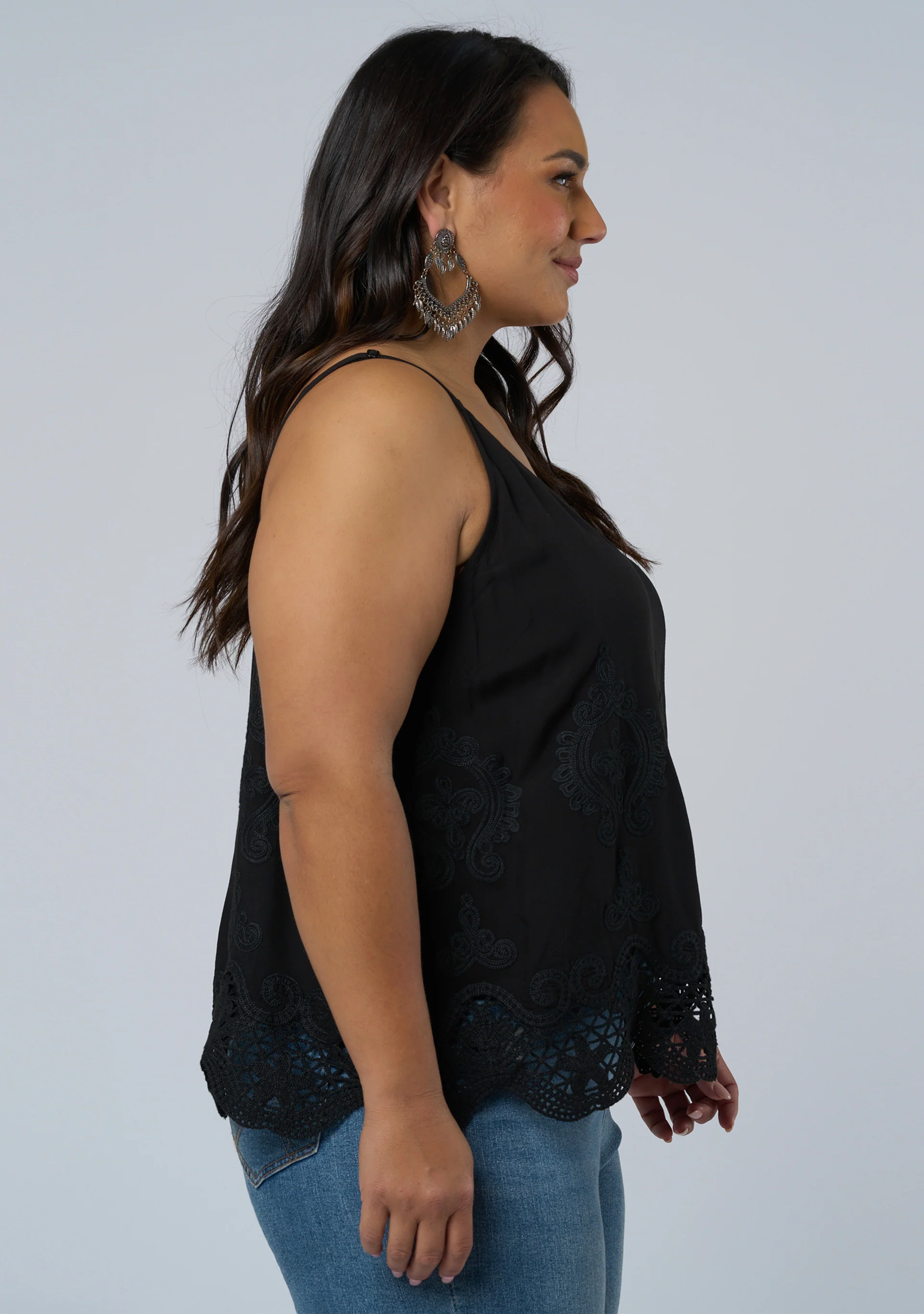 Harvest Moon Embroidered Cami - Image 3
