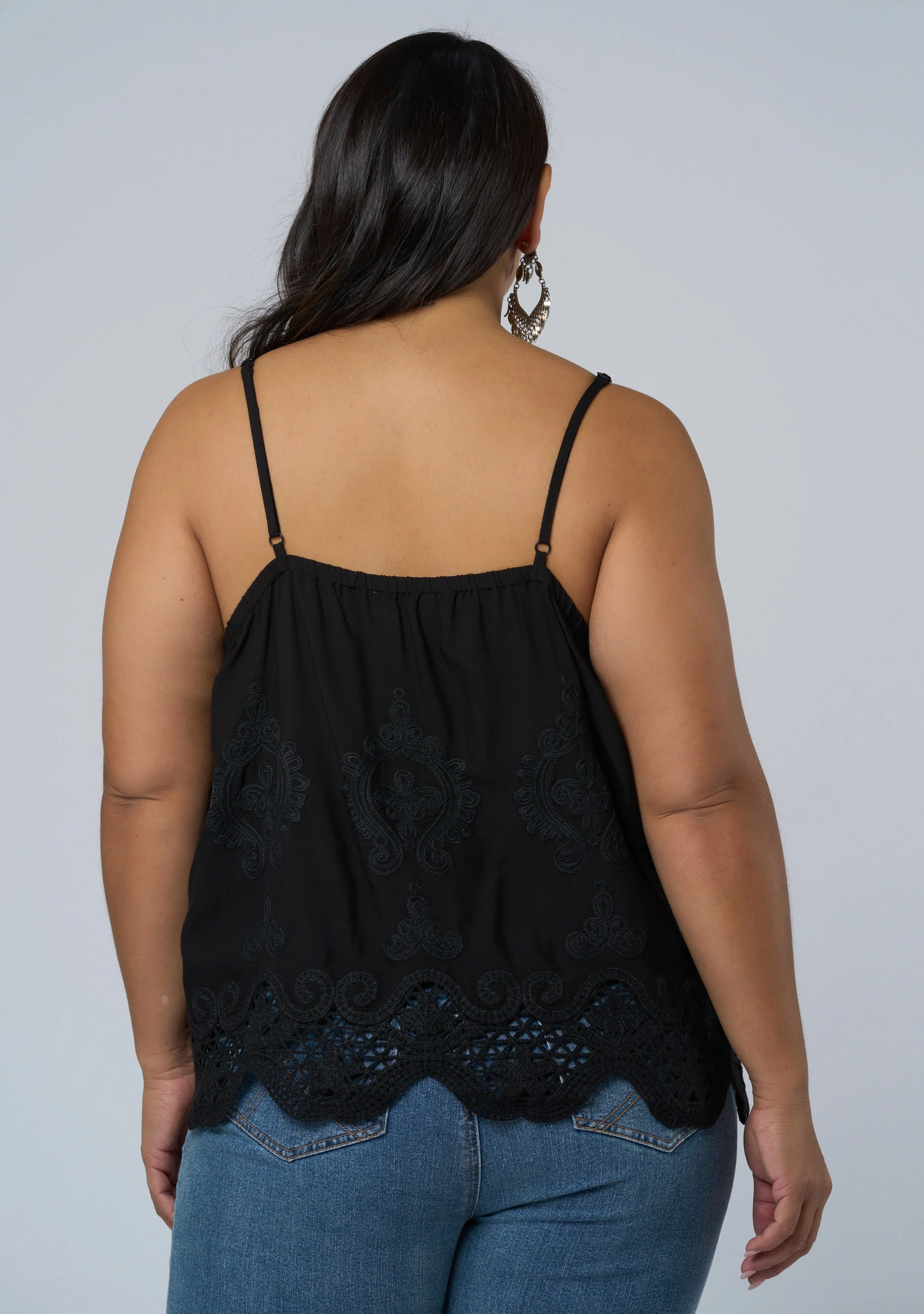 Harvest Moon Embroidered Cami - Image 4