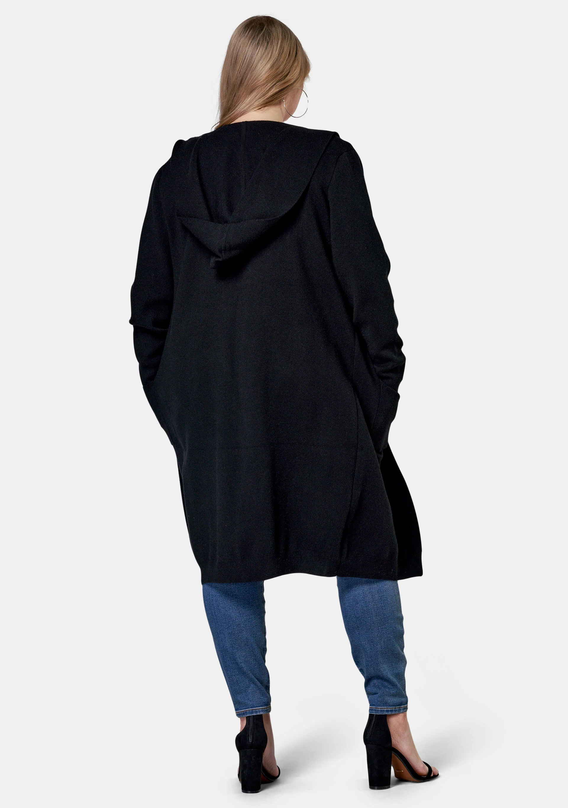 Hattie Hooded Longline Cardi - Image 6