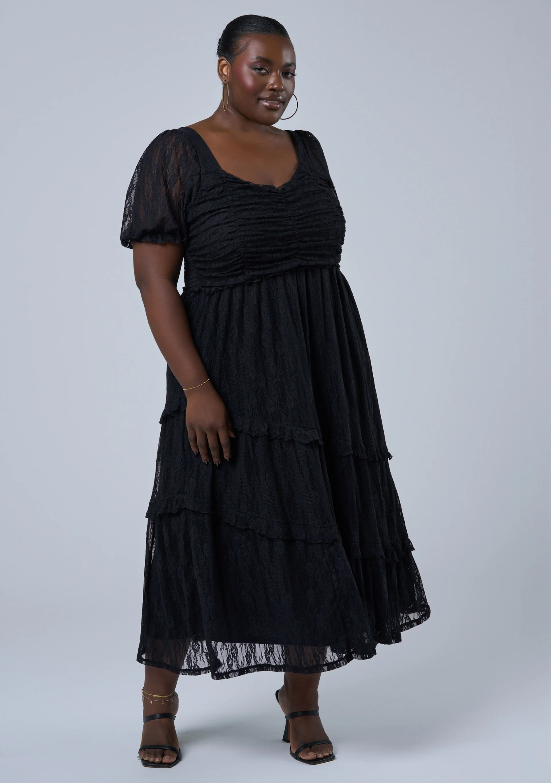 Highway Lace Midi Dress
