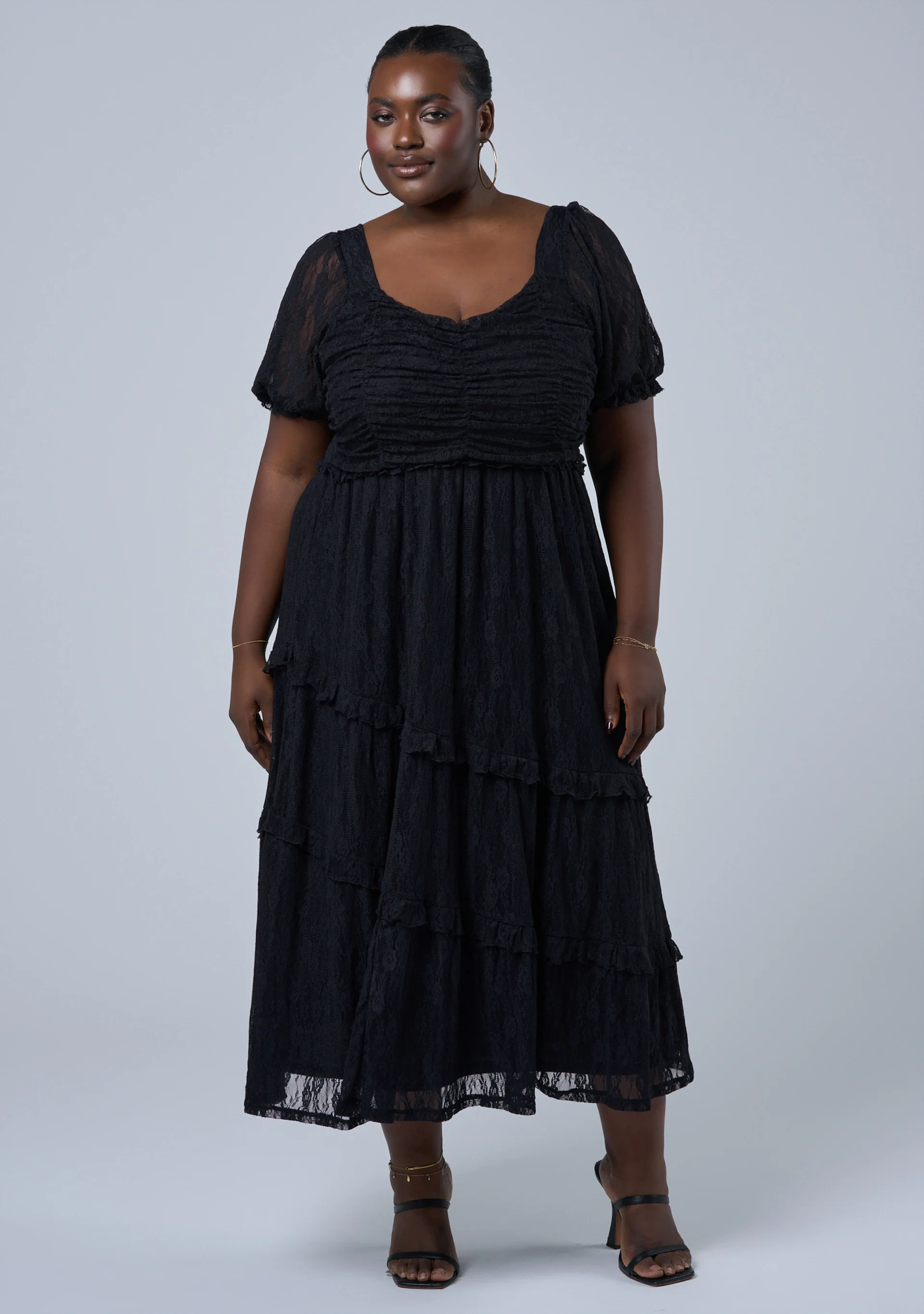 Highway Lace Midi Dress - Image 2