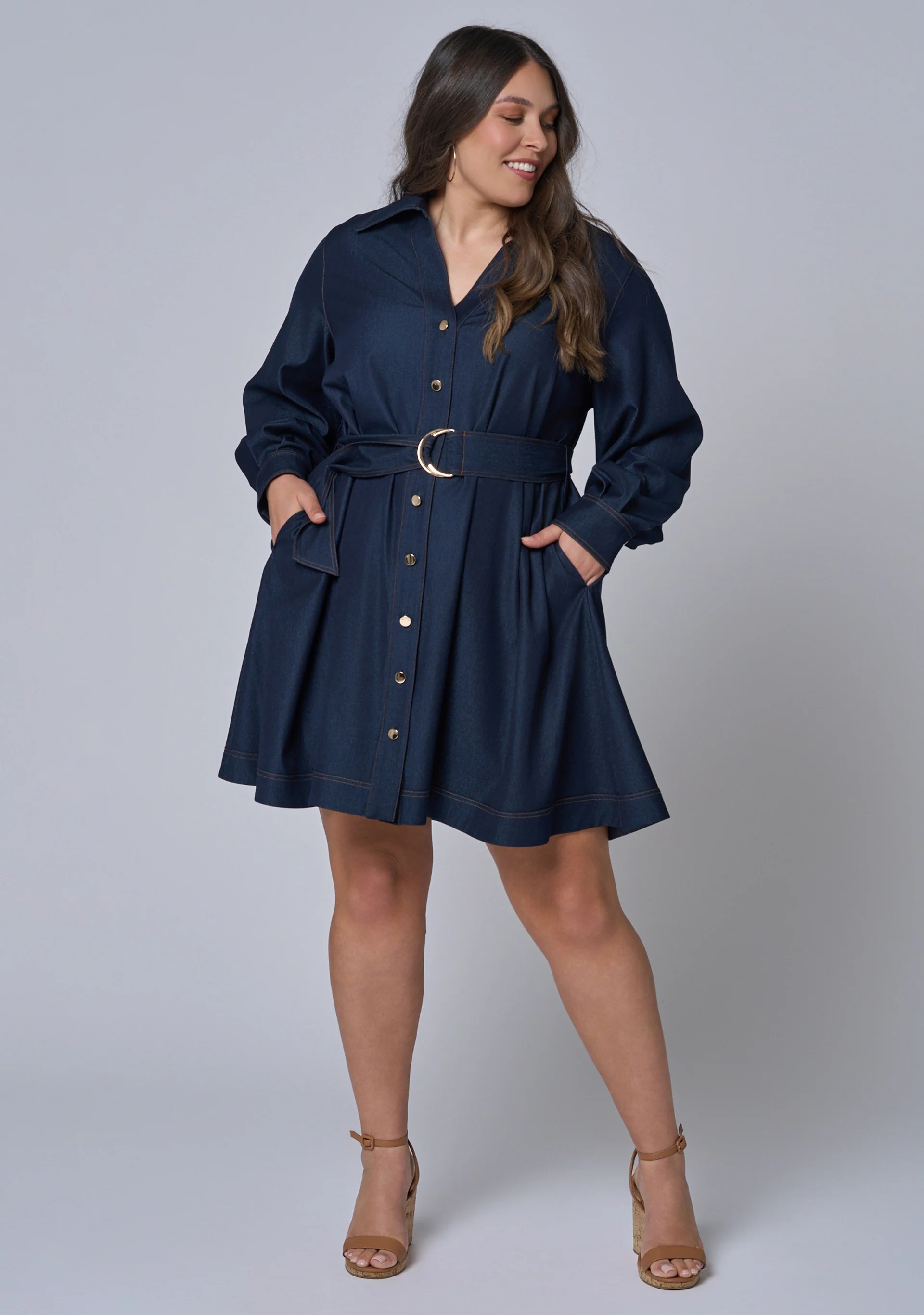 Juni Denim Dress - Image 2