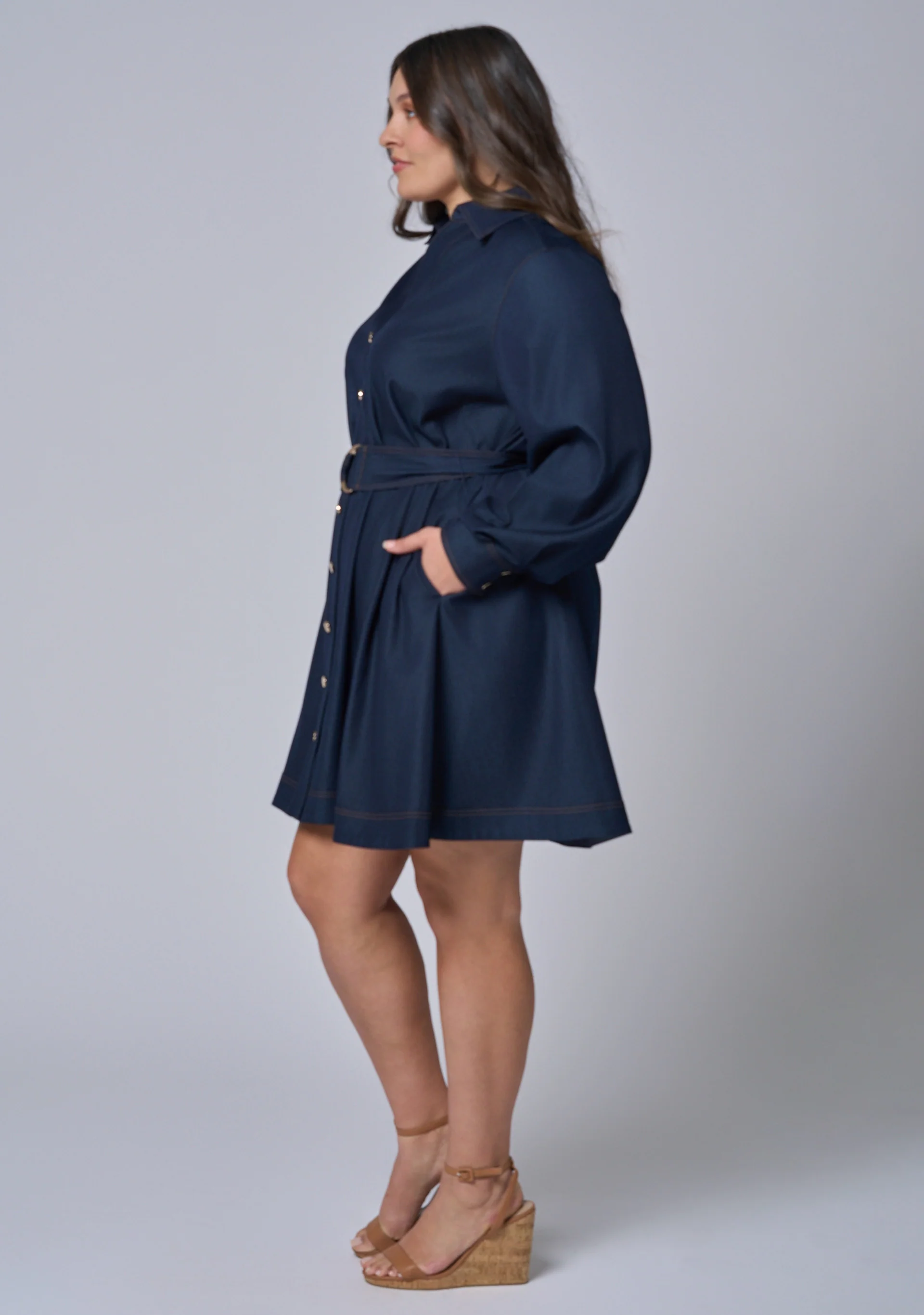 Juni Denim Dress - Image 4