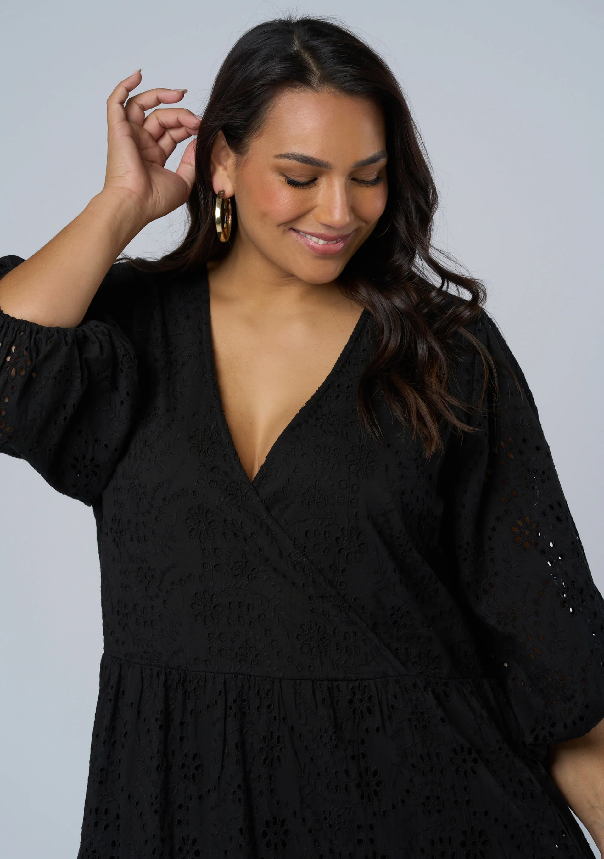Katrina Broderie Maxi Dress - Image 6