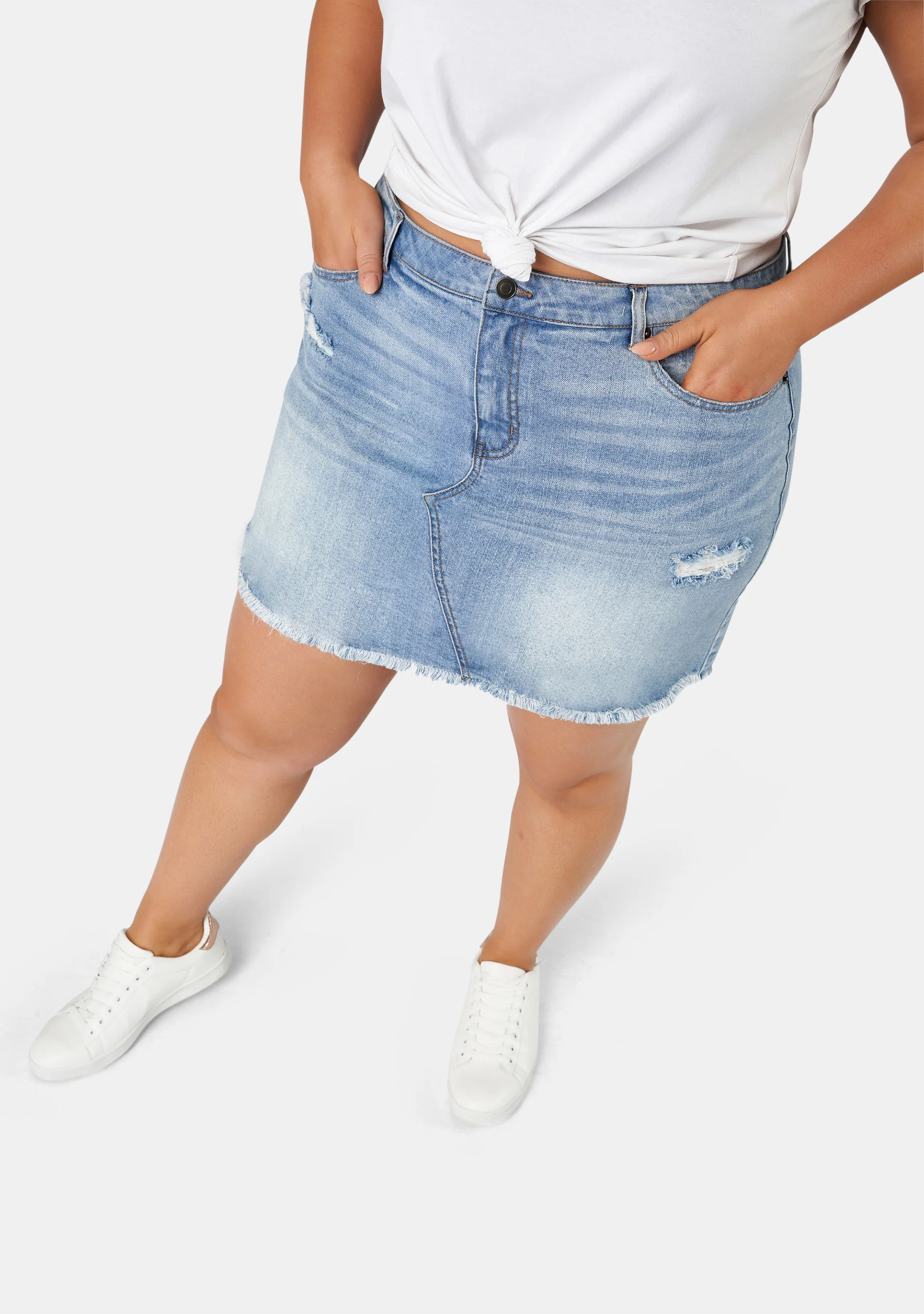 Kimberley Denim Skirt - Image 5
