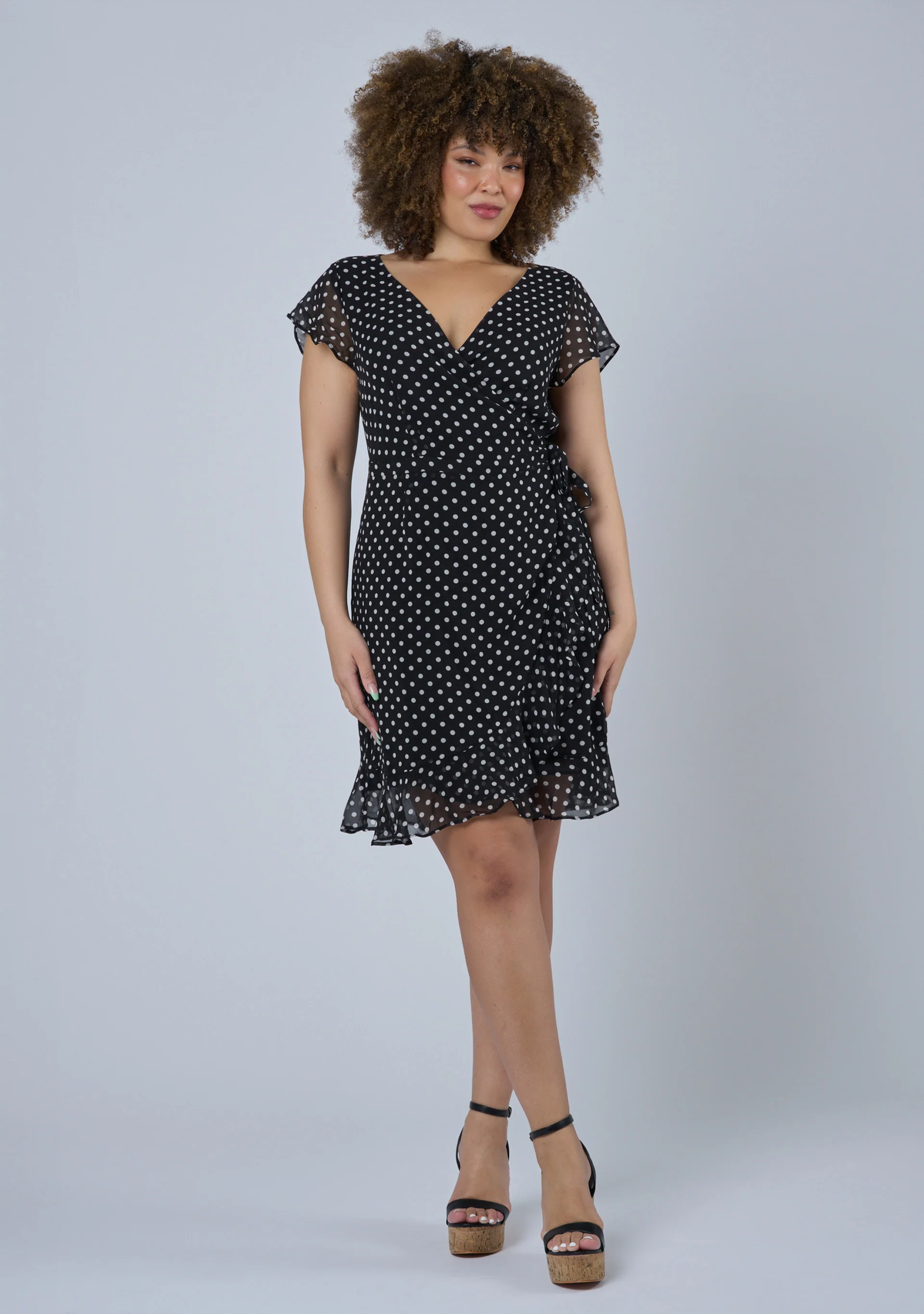 Kira Frill Mini Dress - Image 3