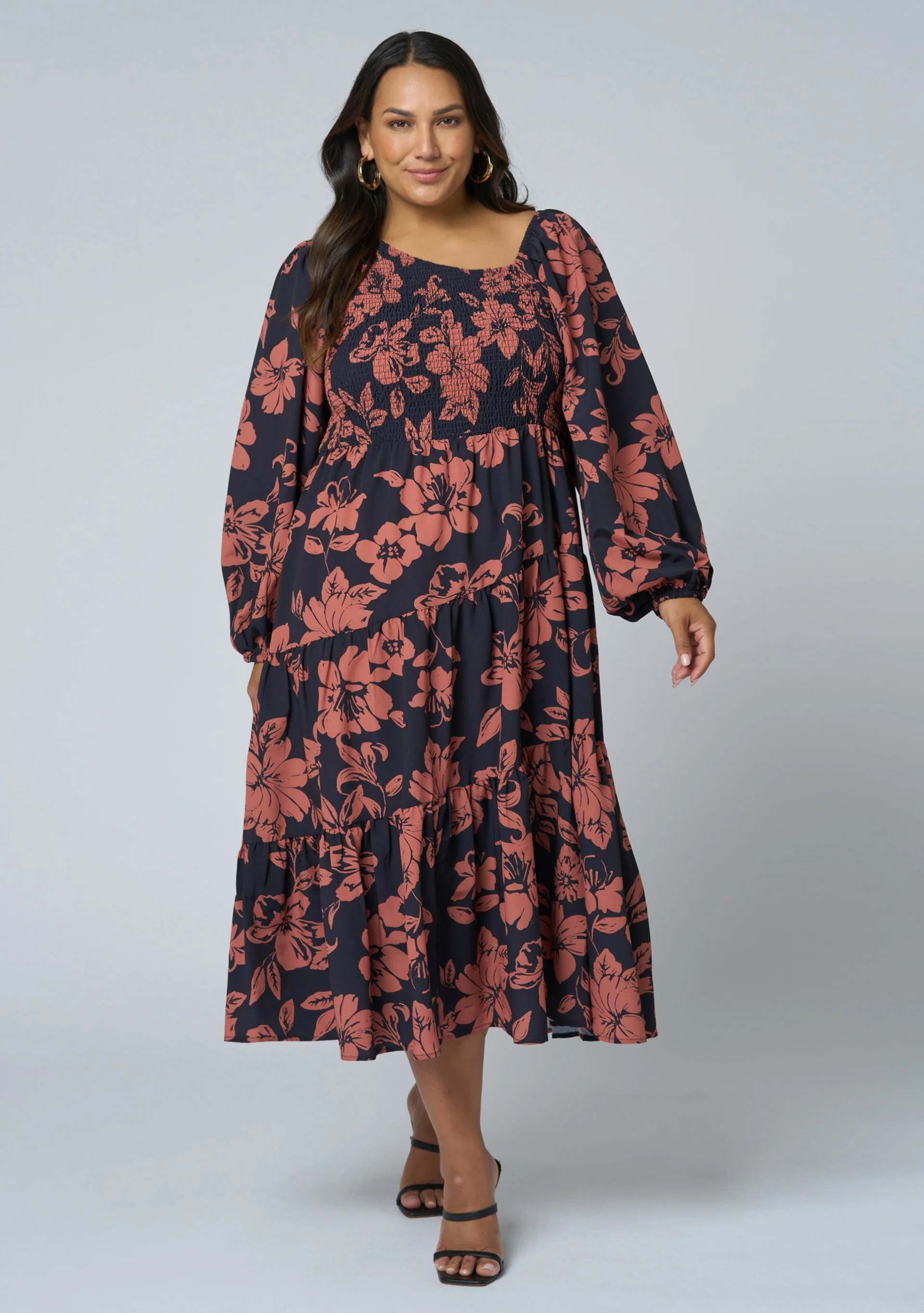 Lauren Asymmetric Midi Dress - Image 4