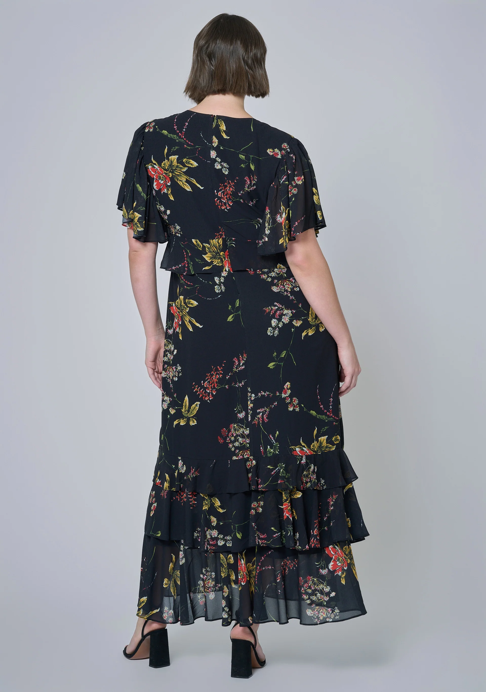 Lavinia Frill Maxi Dress - Image 5
