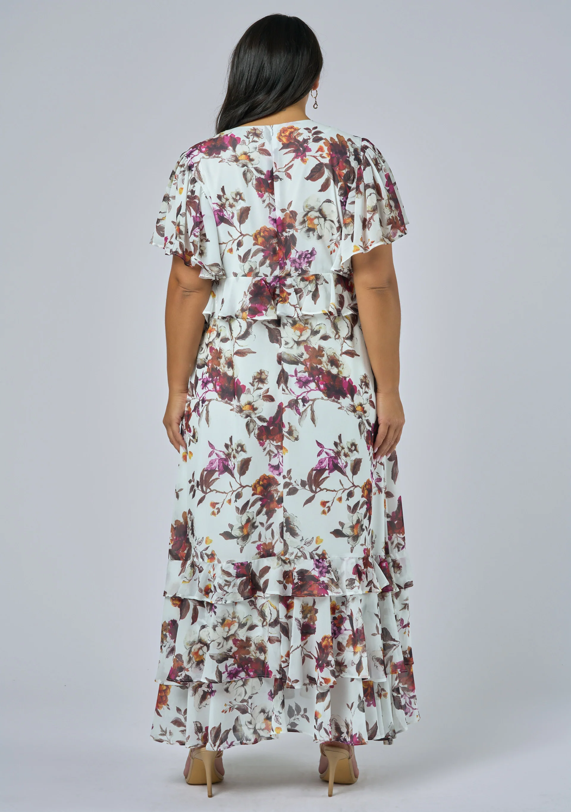 Lavinia Frill Maxi Dress - Image 6