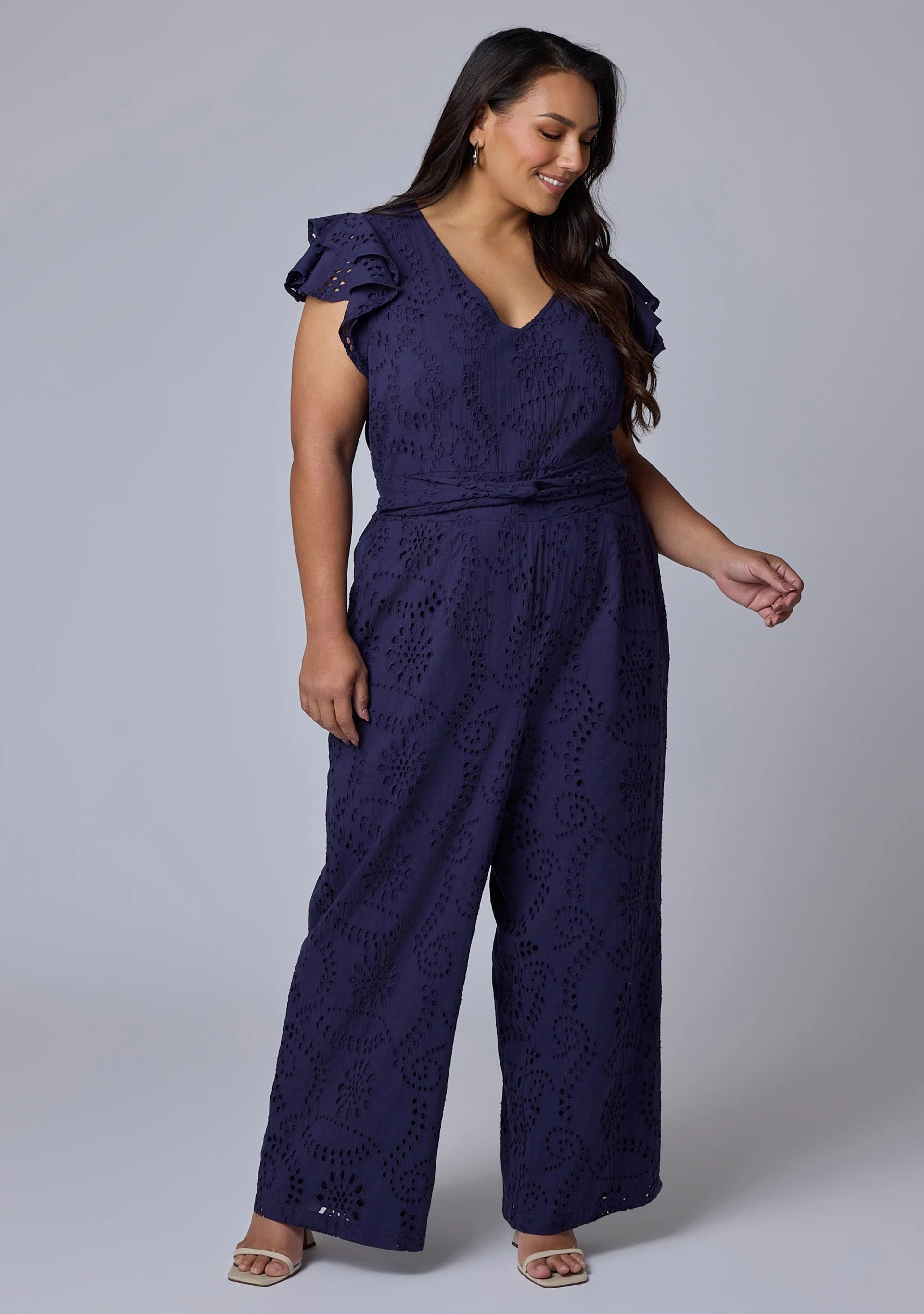 Layla Broderie Jumpsuit - Image 3