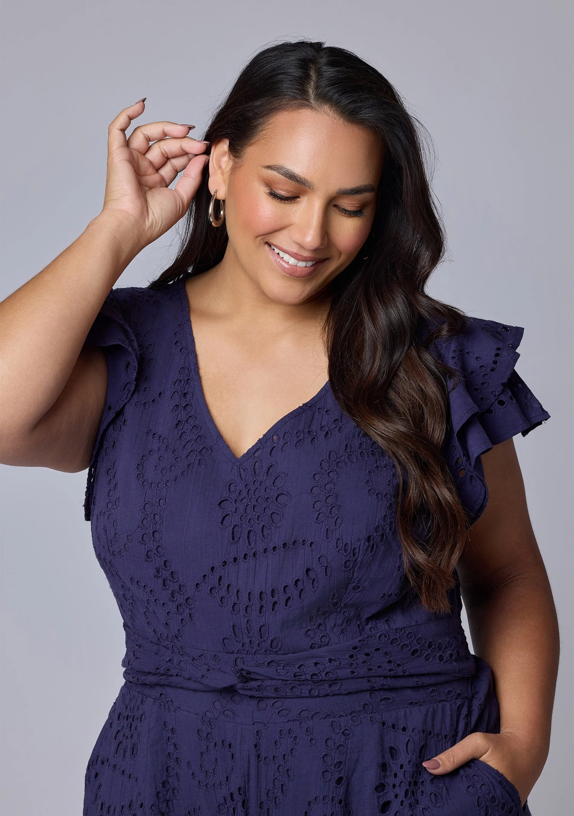 Layla Broderie Jumpsuit - Image 4
