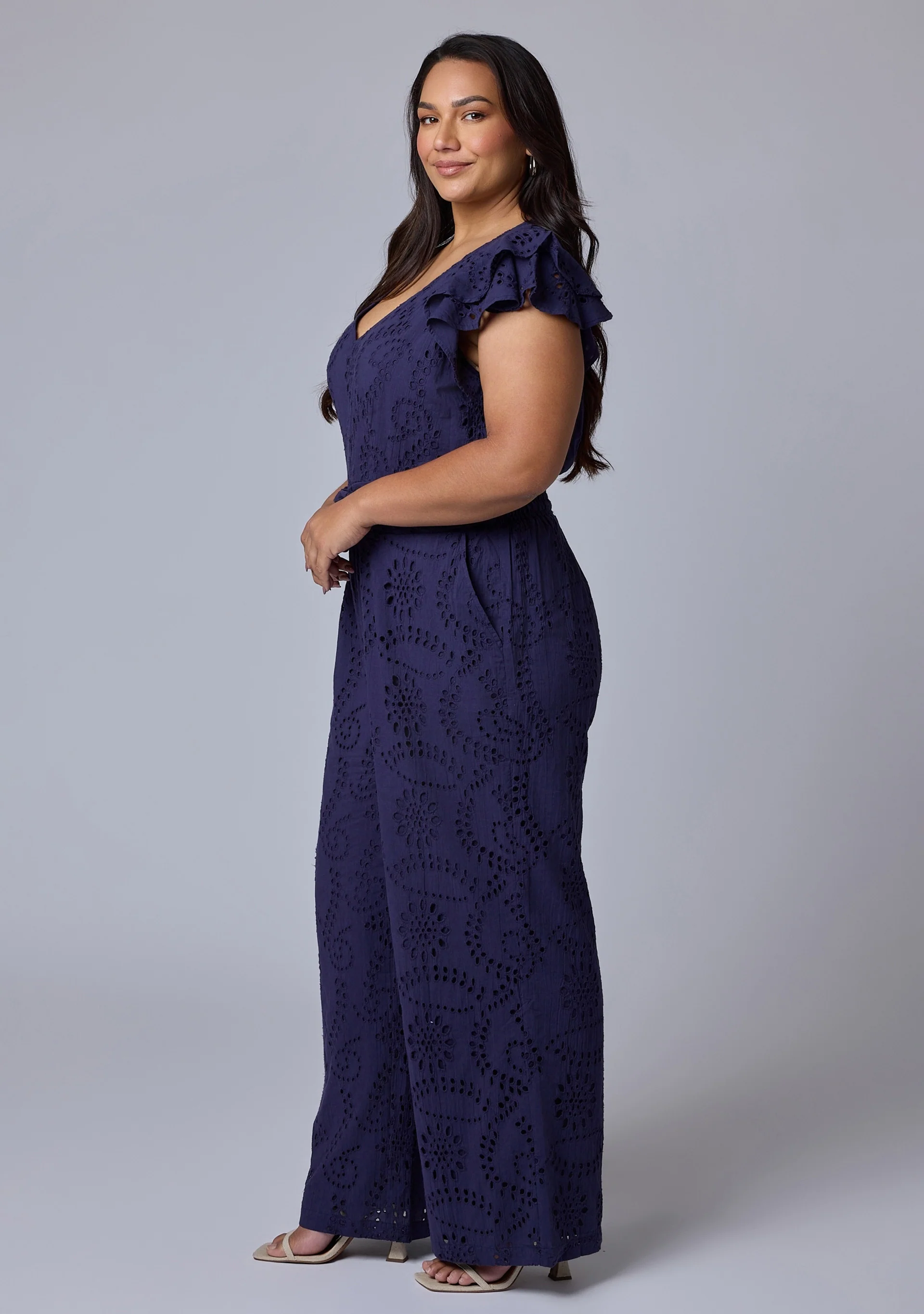 Layla Broderie Jumpsuit - Image 5