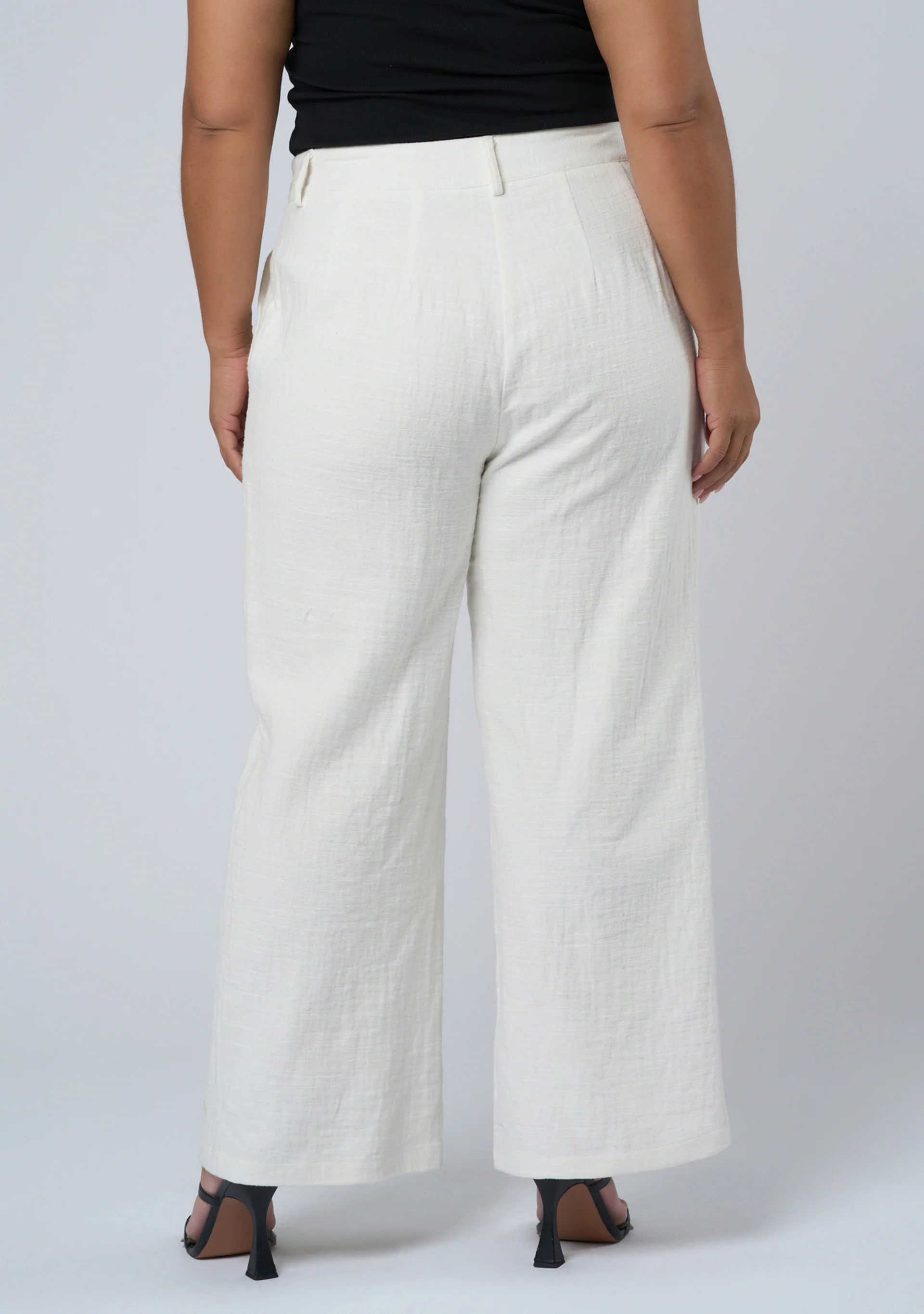 Lila Linen Wide Leg Pant - Image 6