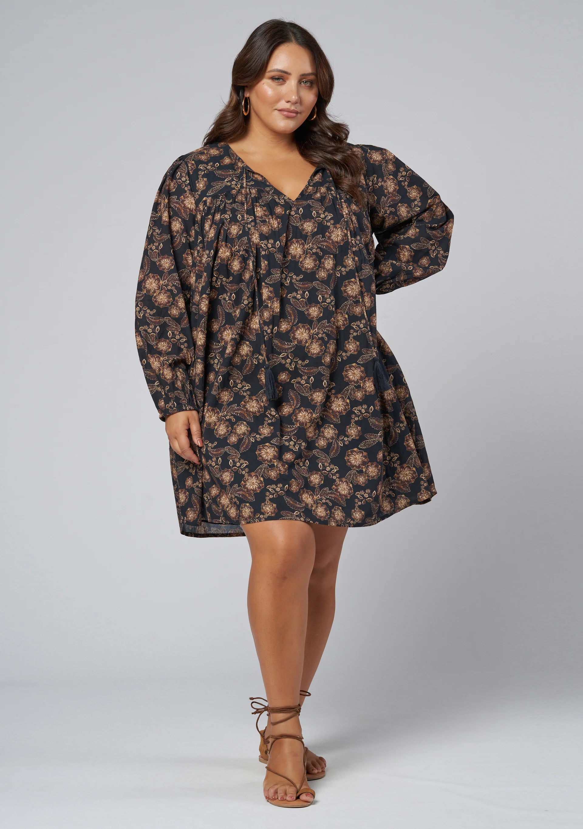 Lose Myself Mini Smock Dress - Image 3