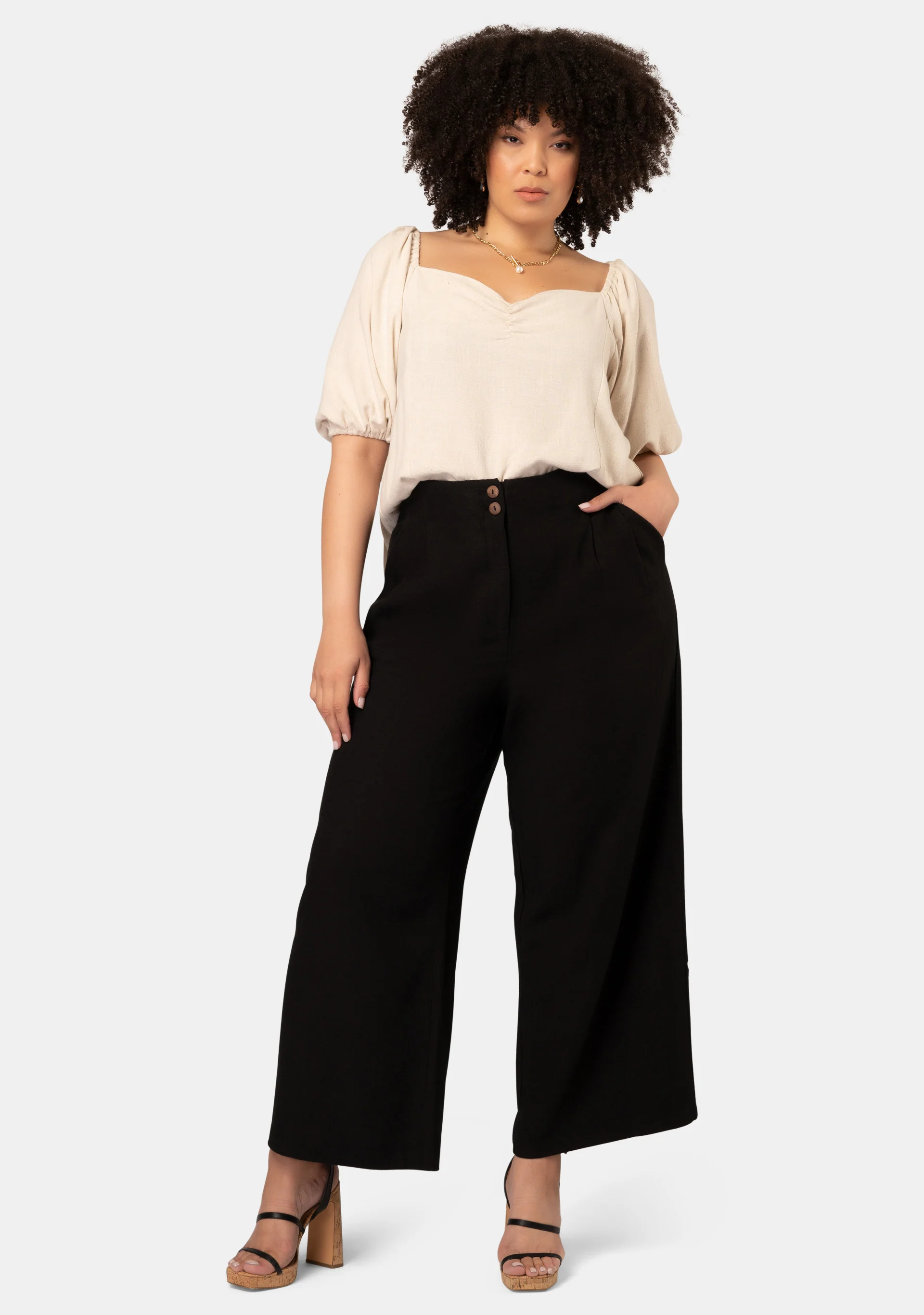 Lottie Linen Pants - Image 3