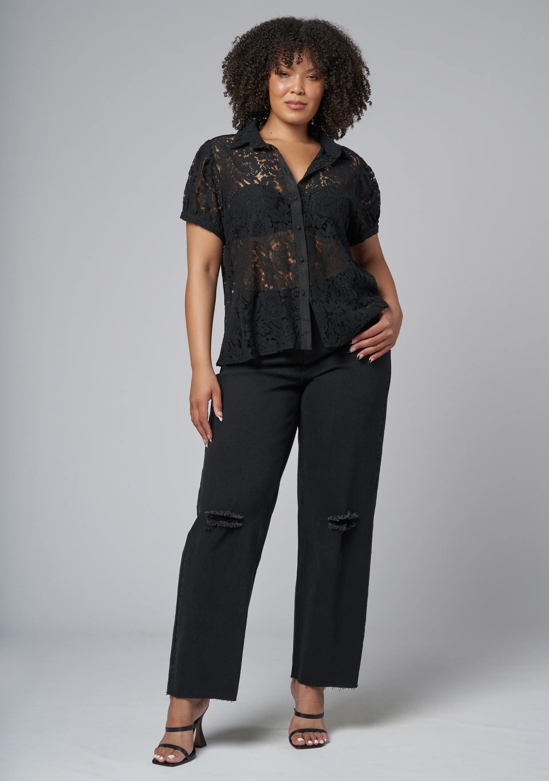 Love Lost Lace Shirt - Image 3
