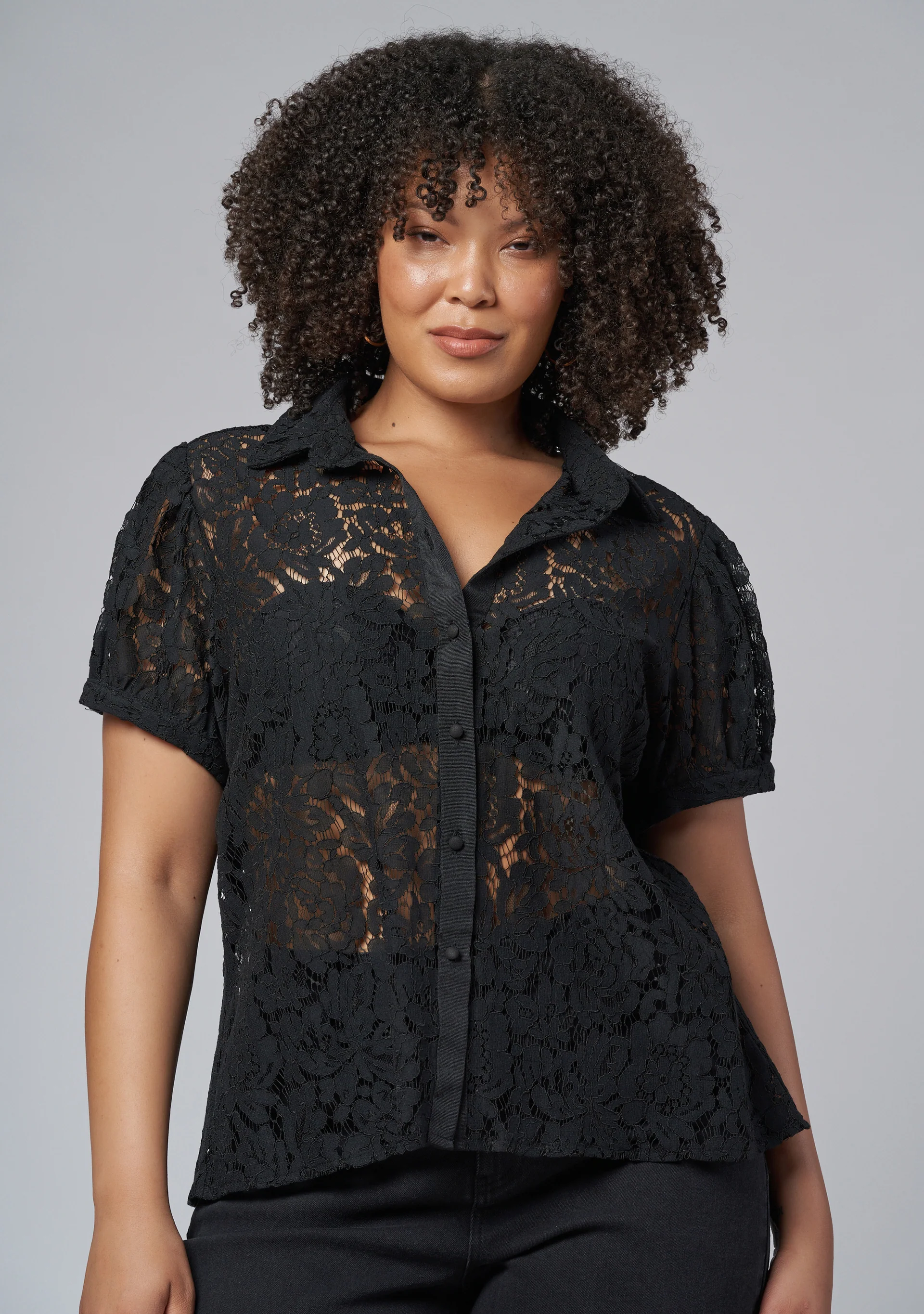 Love Lost Lace Shirt - Image 4