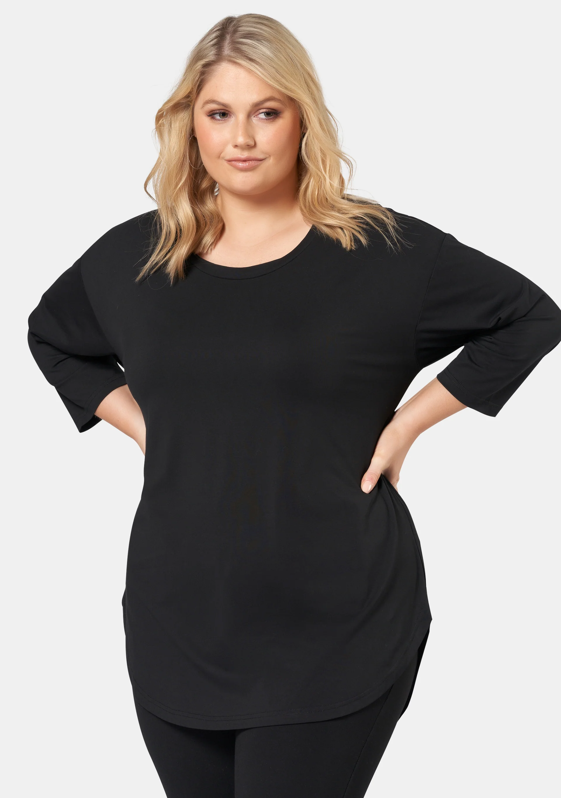 Luna 3/4 Sleeve Tee - Image 3