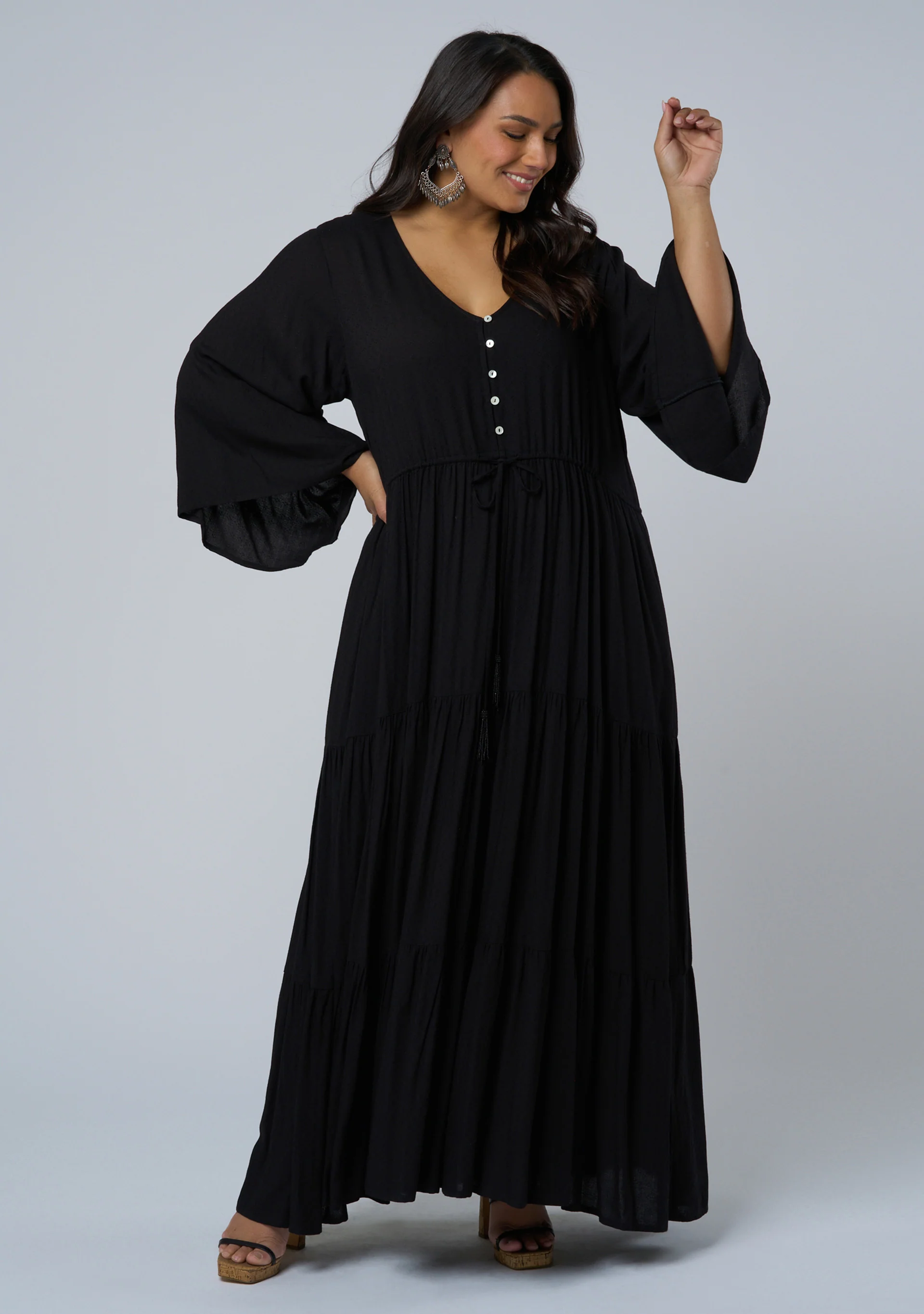 Luna Nights Maxi Dress - Image 3