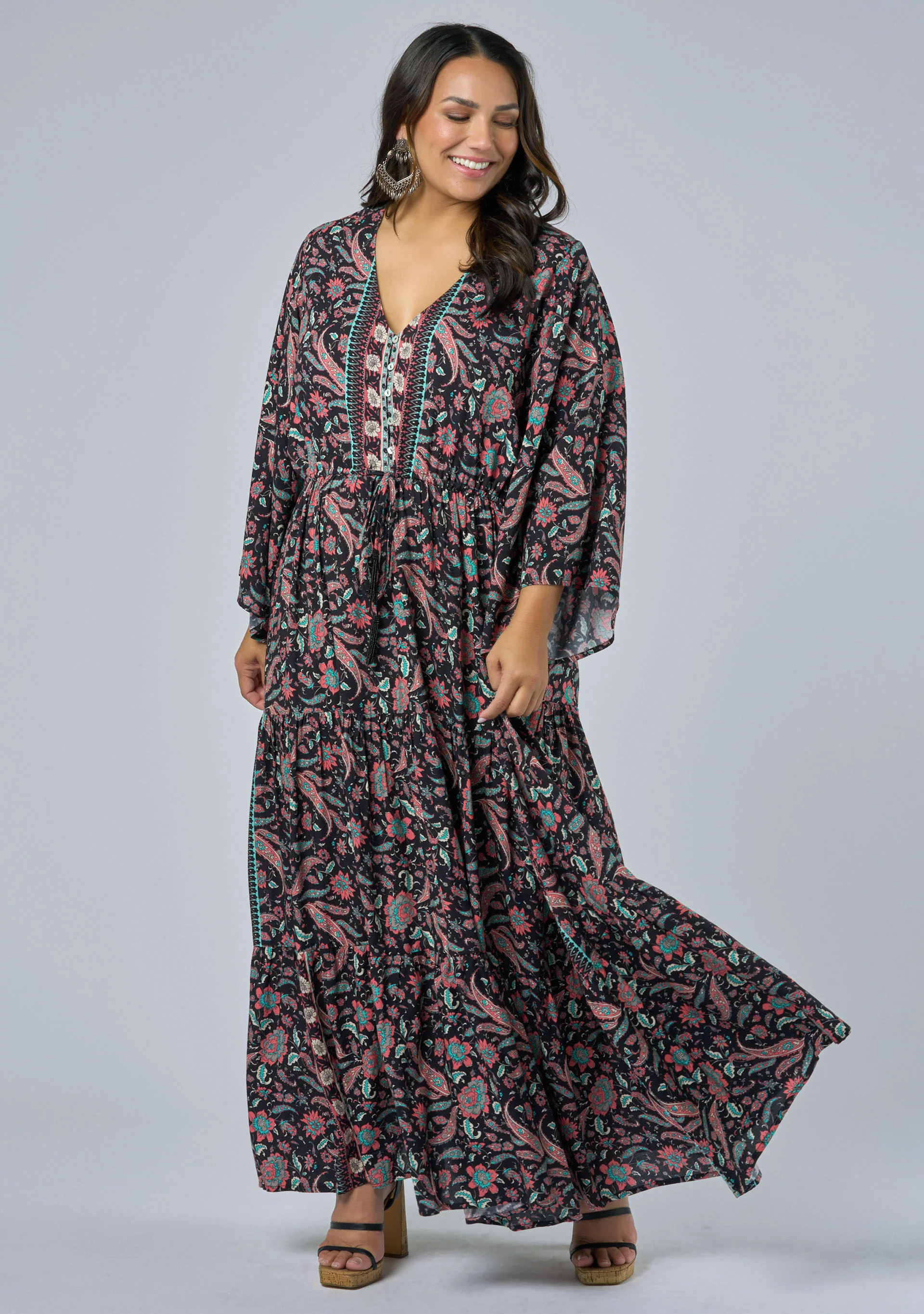 Luna Nights Maxi Dress - Image 2