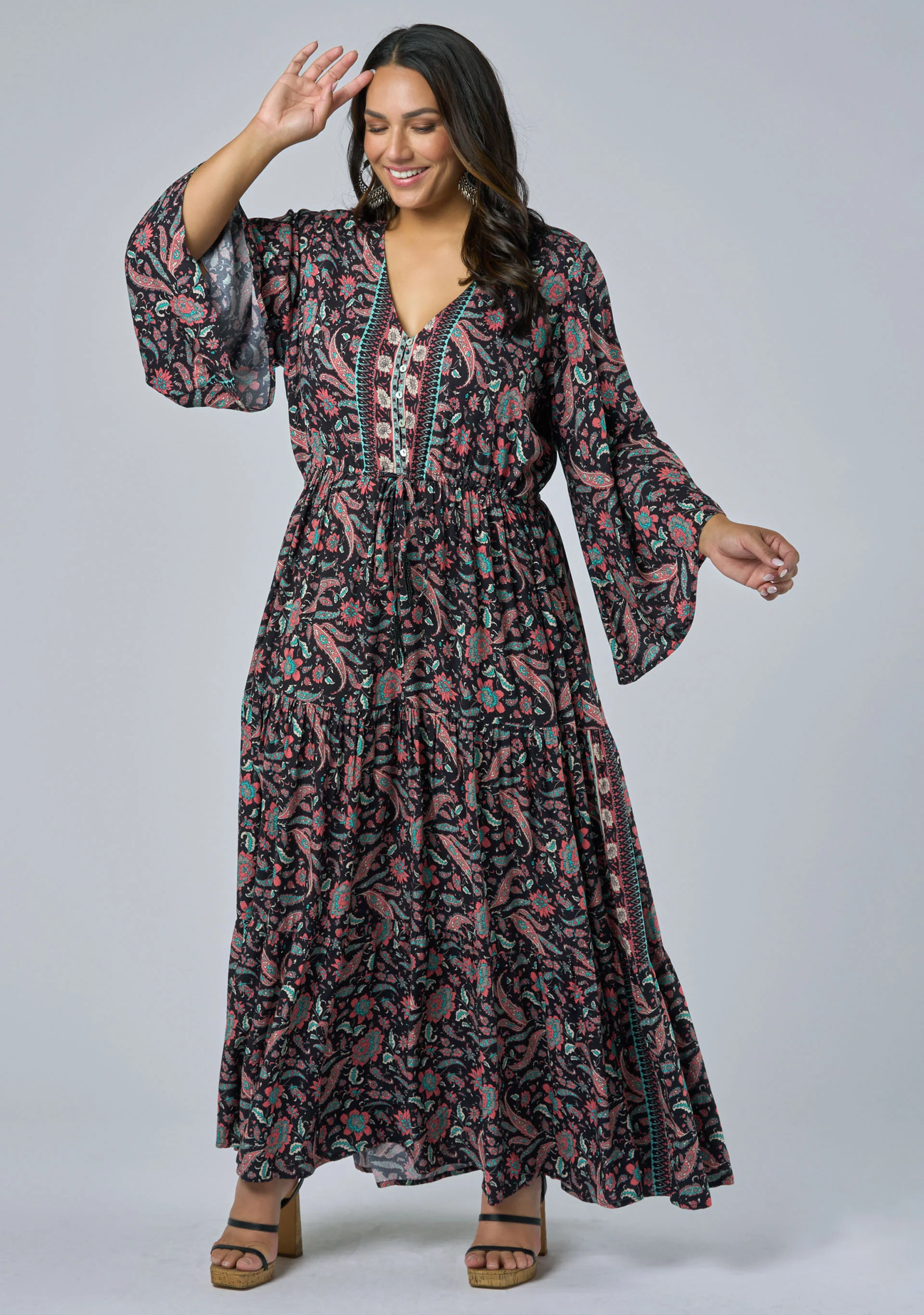 Luna Nights Maxi Dress - Image 4