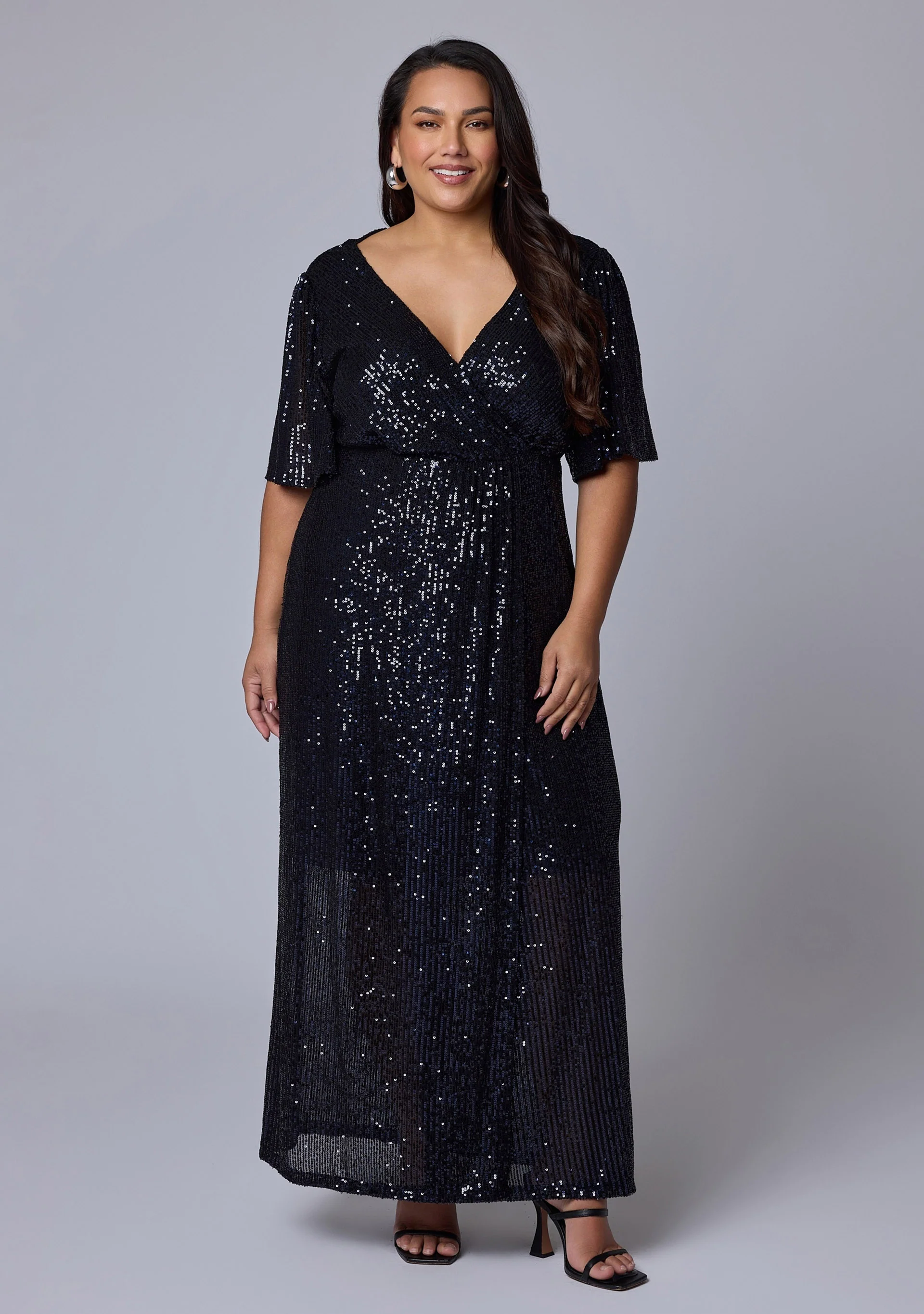 Lure Sequin Maxi Dress - Image 2