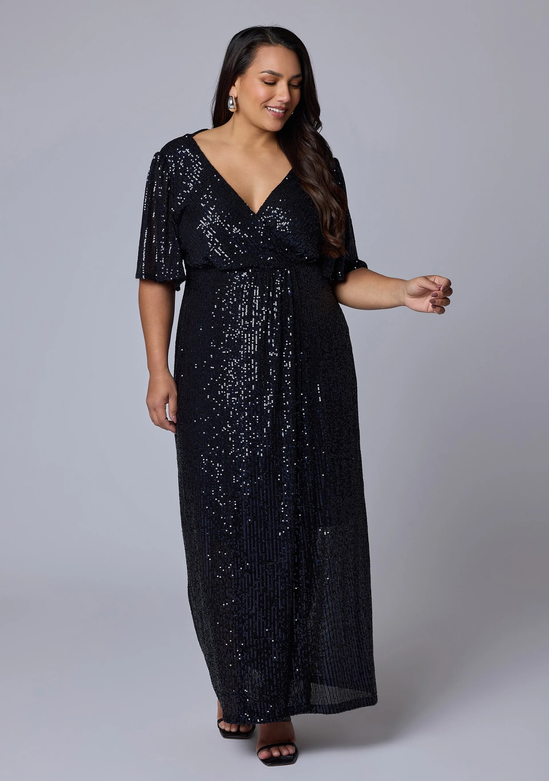 Lure Sequin Maxi Dress - Image 3