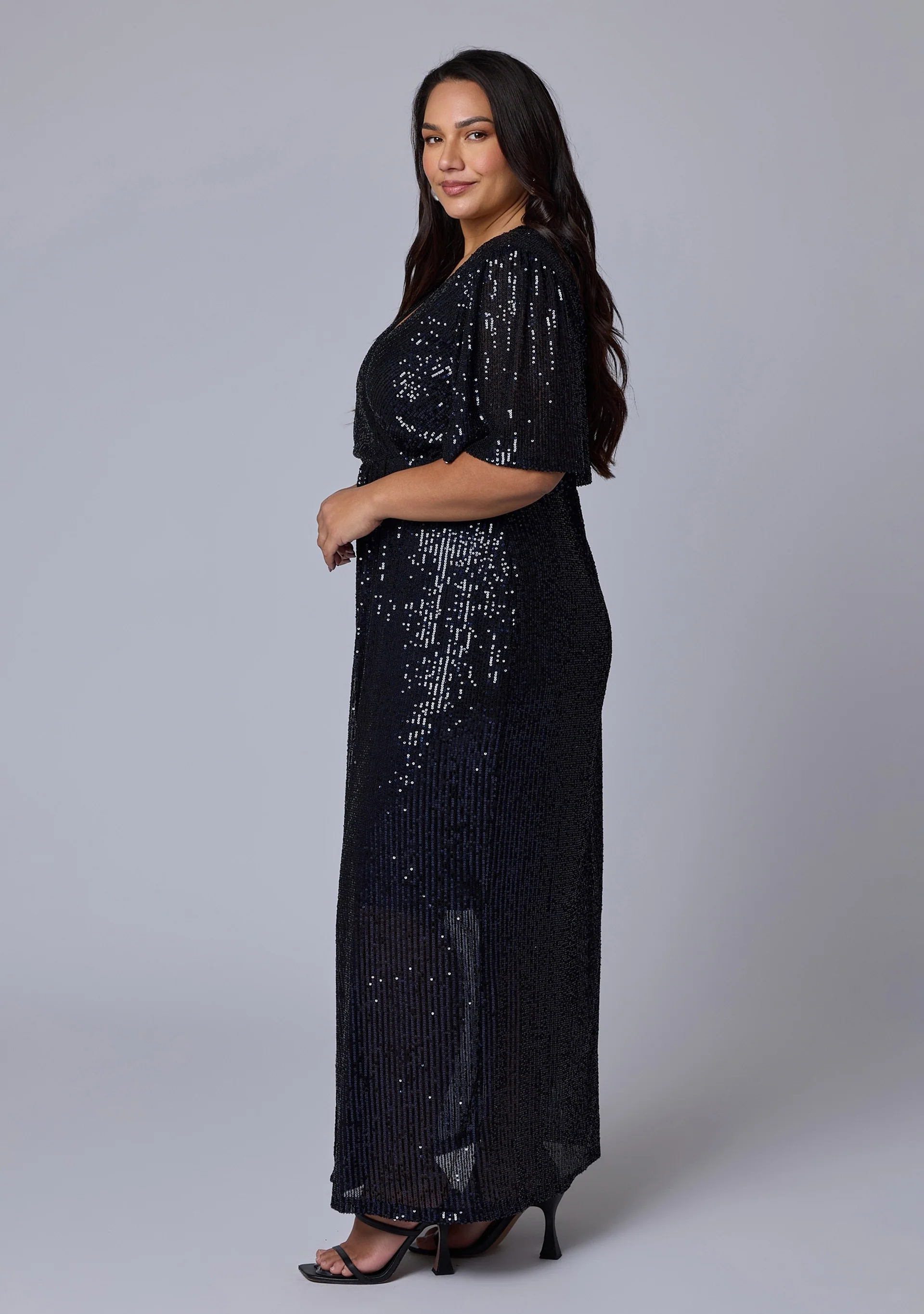 Lure Sequin Maxi Dress - Image 4